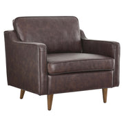 Modway Impart Genuine Leather Armchair