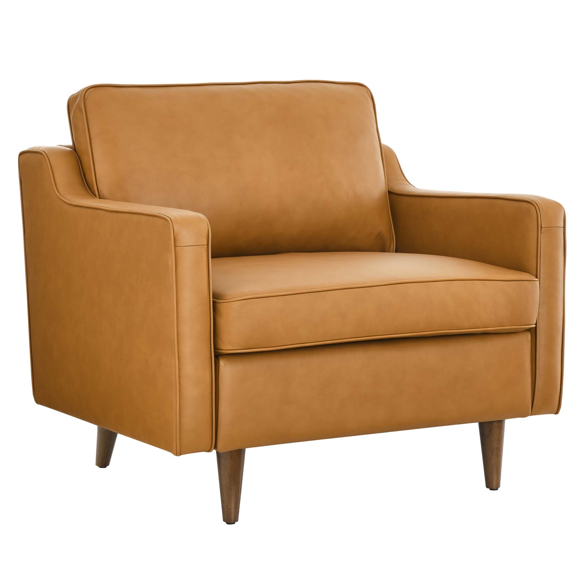 Modway Impart Genuine Leather Armchair