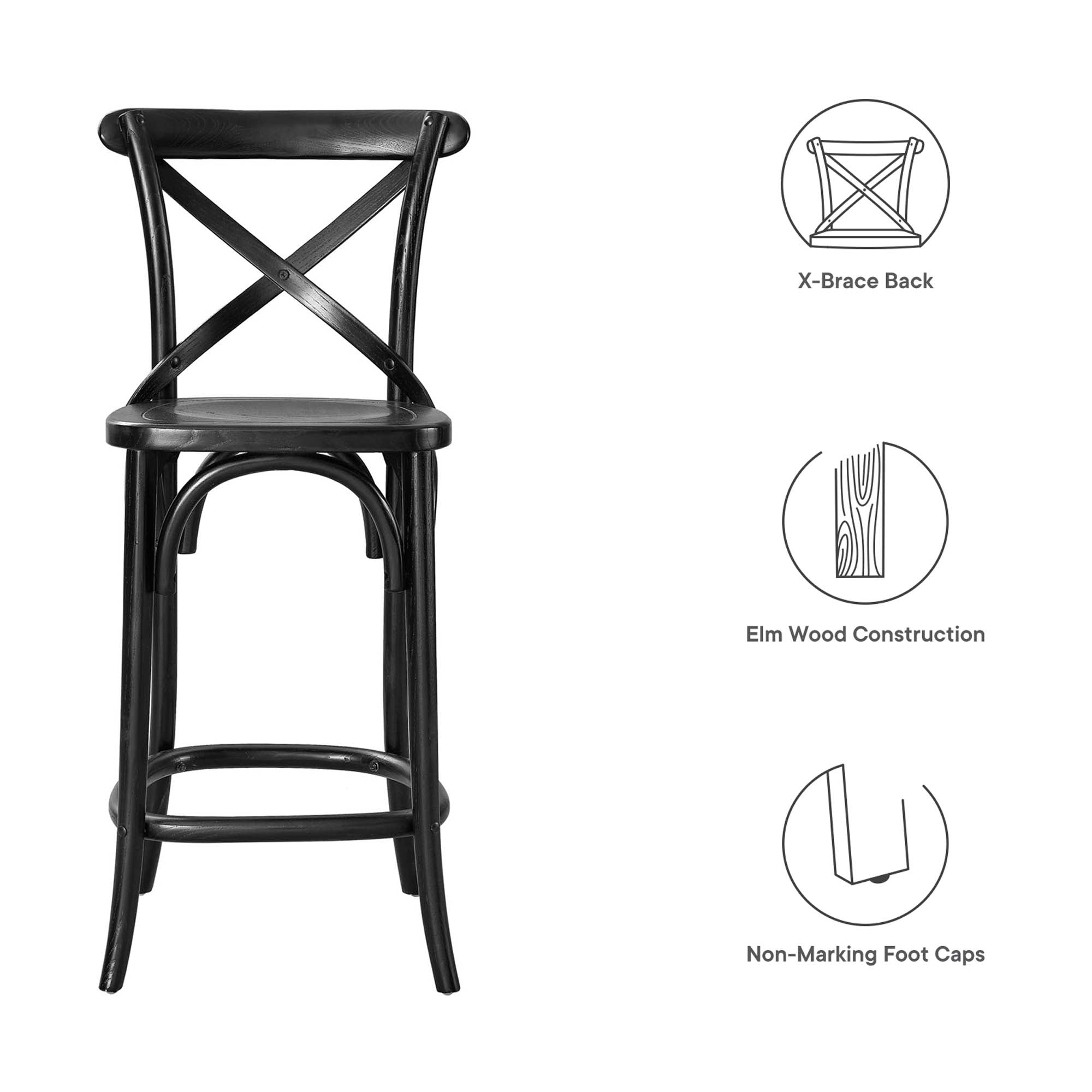 Modway Gear Counter Stool