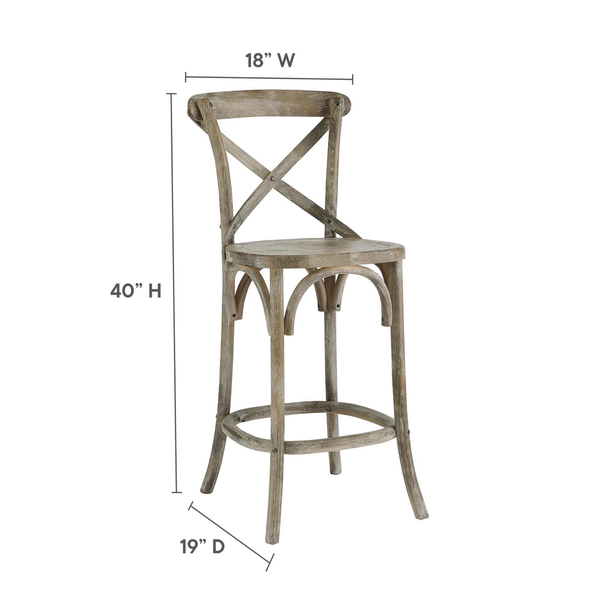 Modway Gear Counter Stool