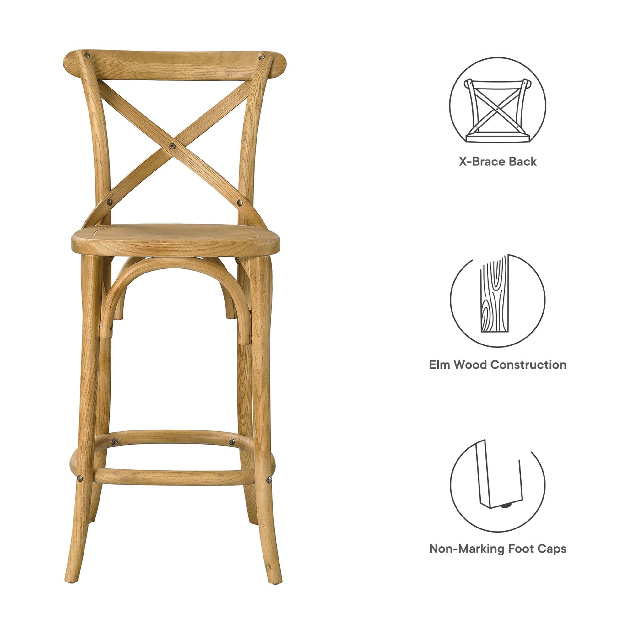 Modway Gear Counter Stool