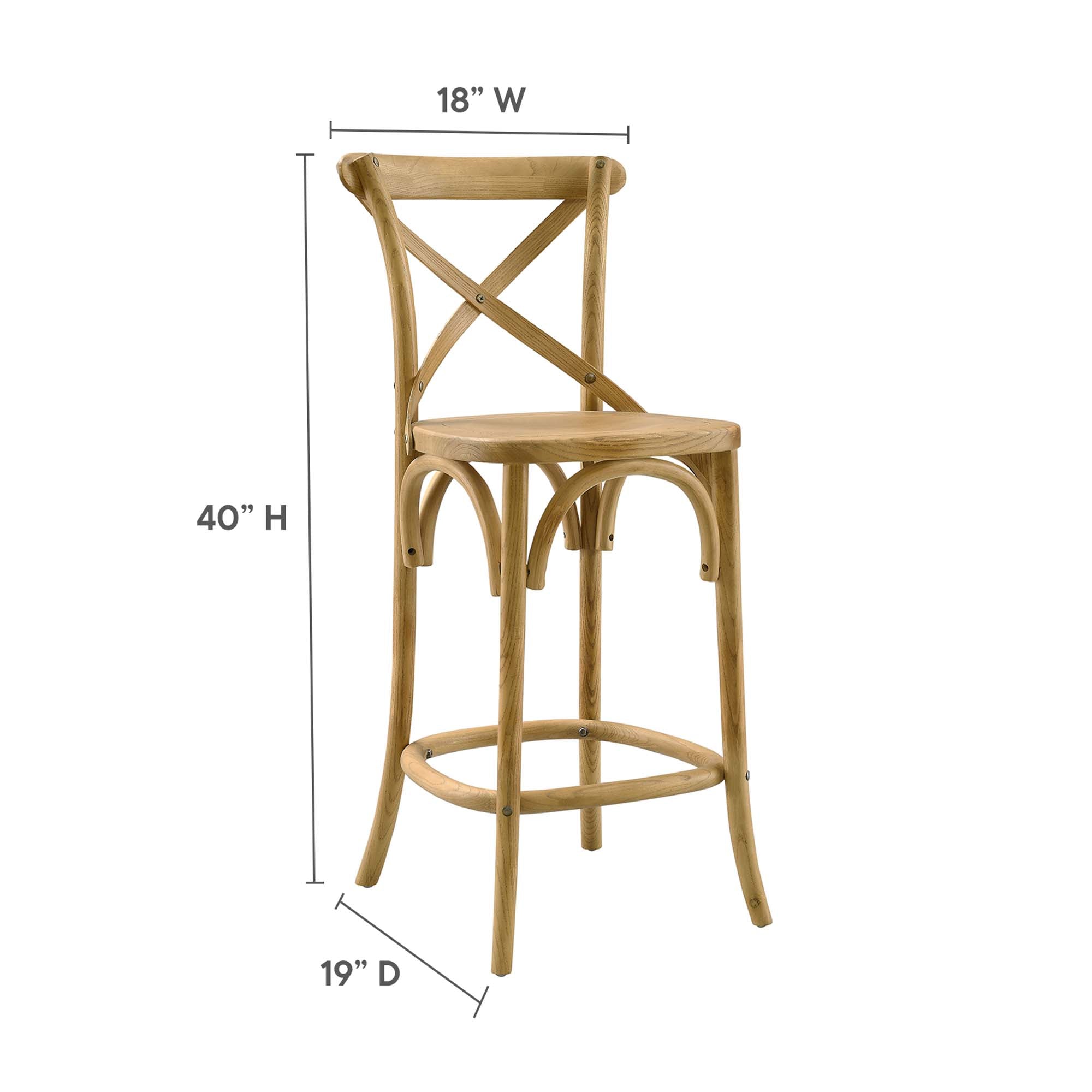 Modway Gear Counter Stool