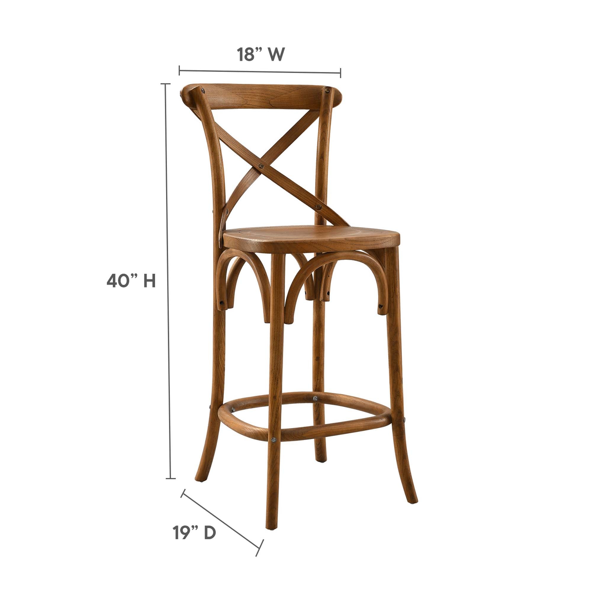 Modway Gear Counter Stool