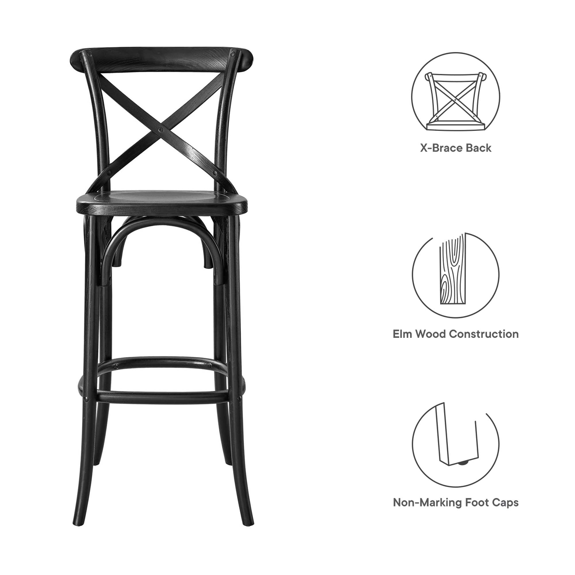 Modway Gear Bar Stool