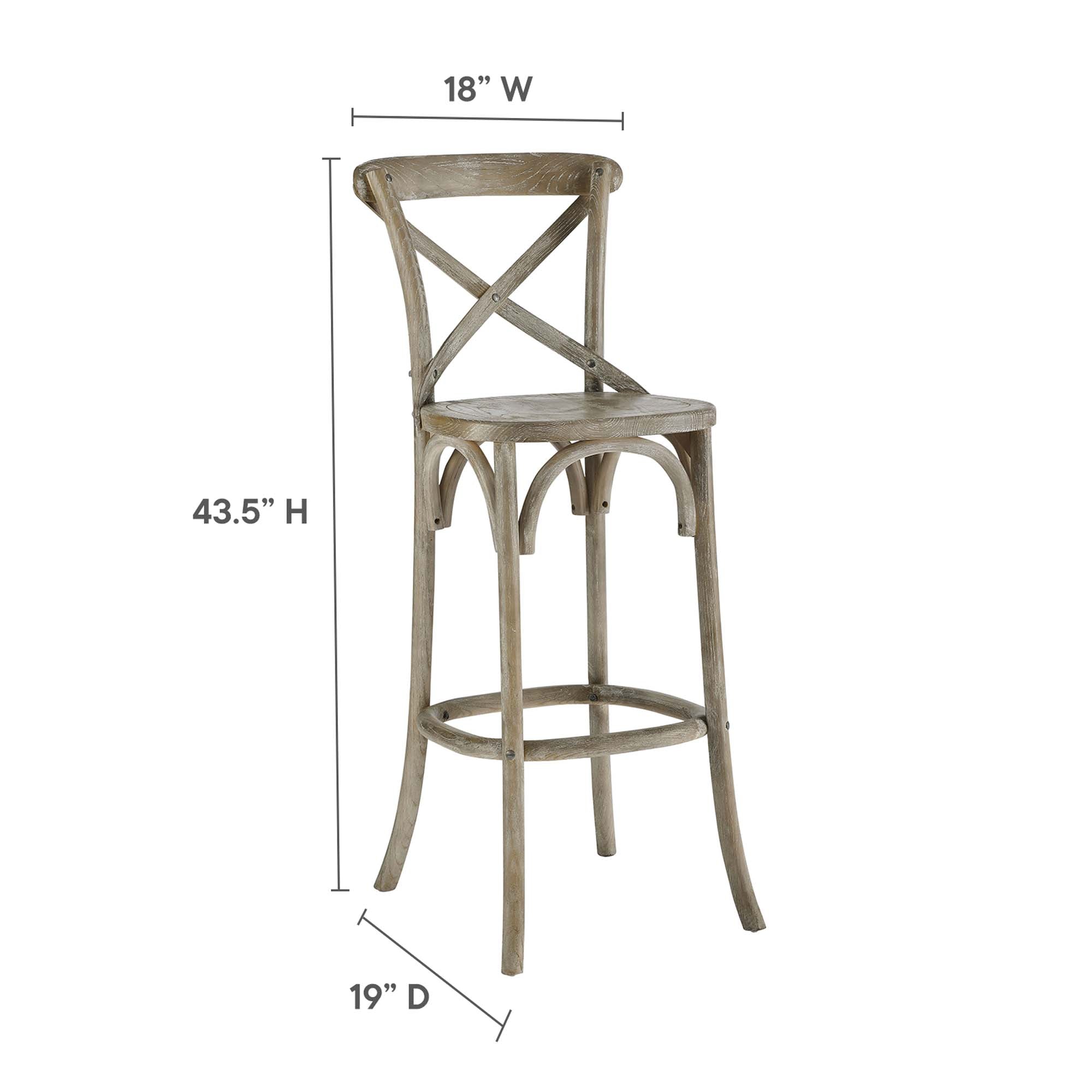 Modway Gear Bar Stool