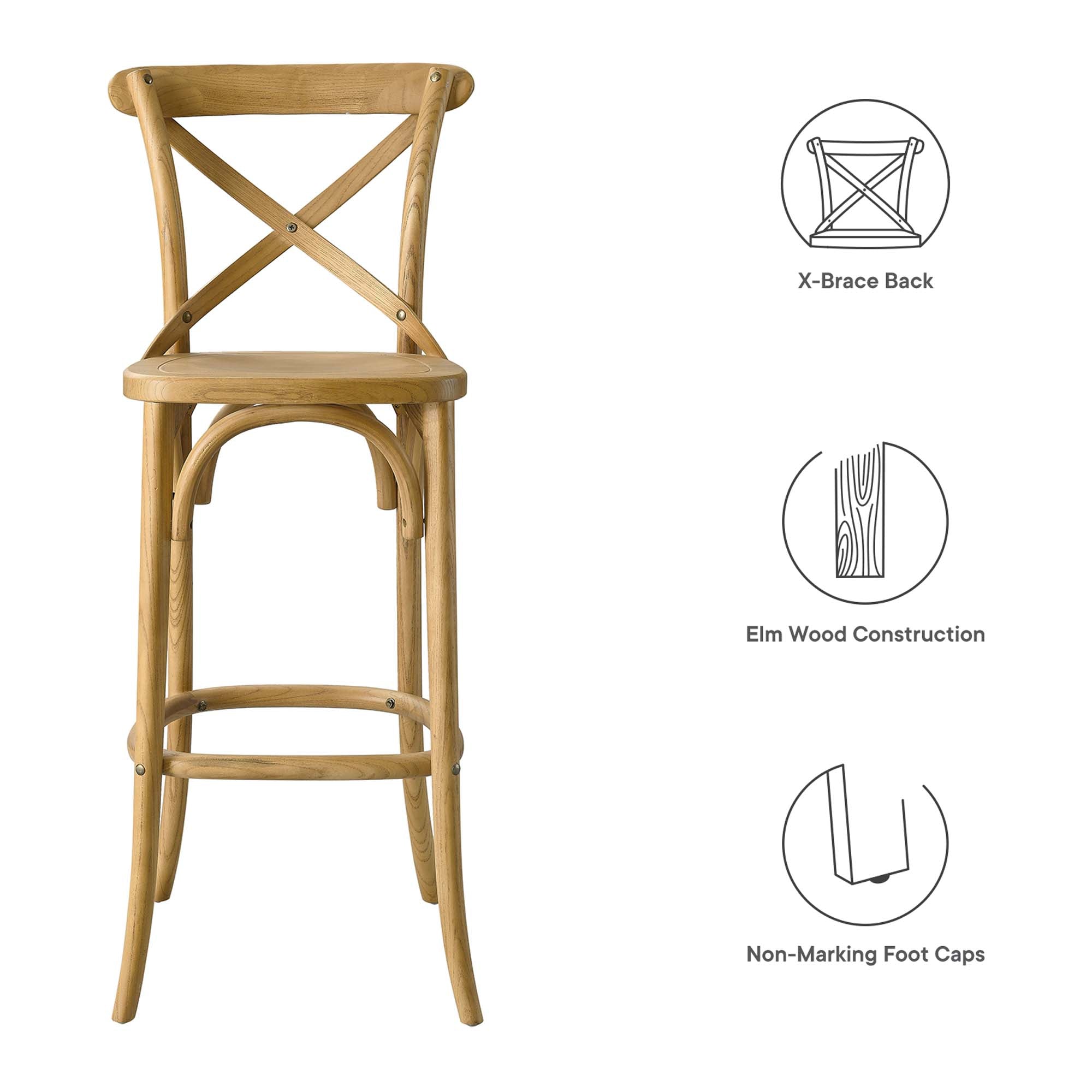 Modway Gear Bar Stool