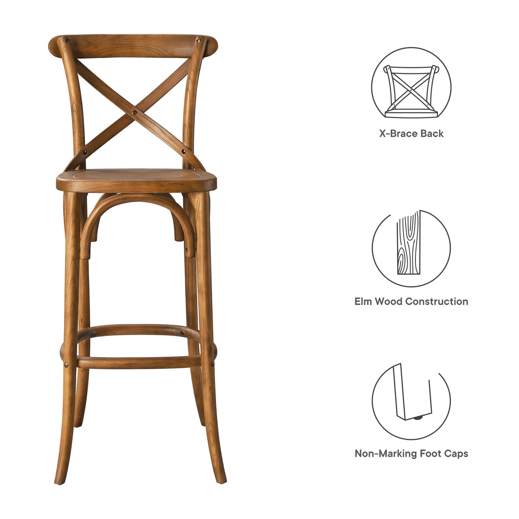 Modway Gear Bar Stool