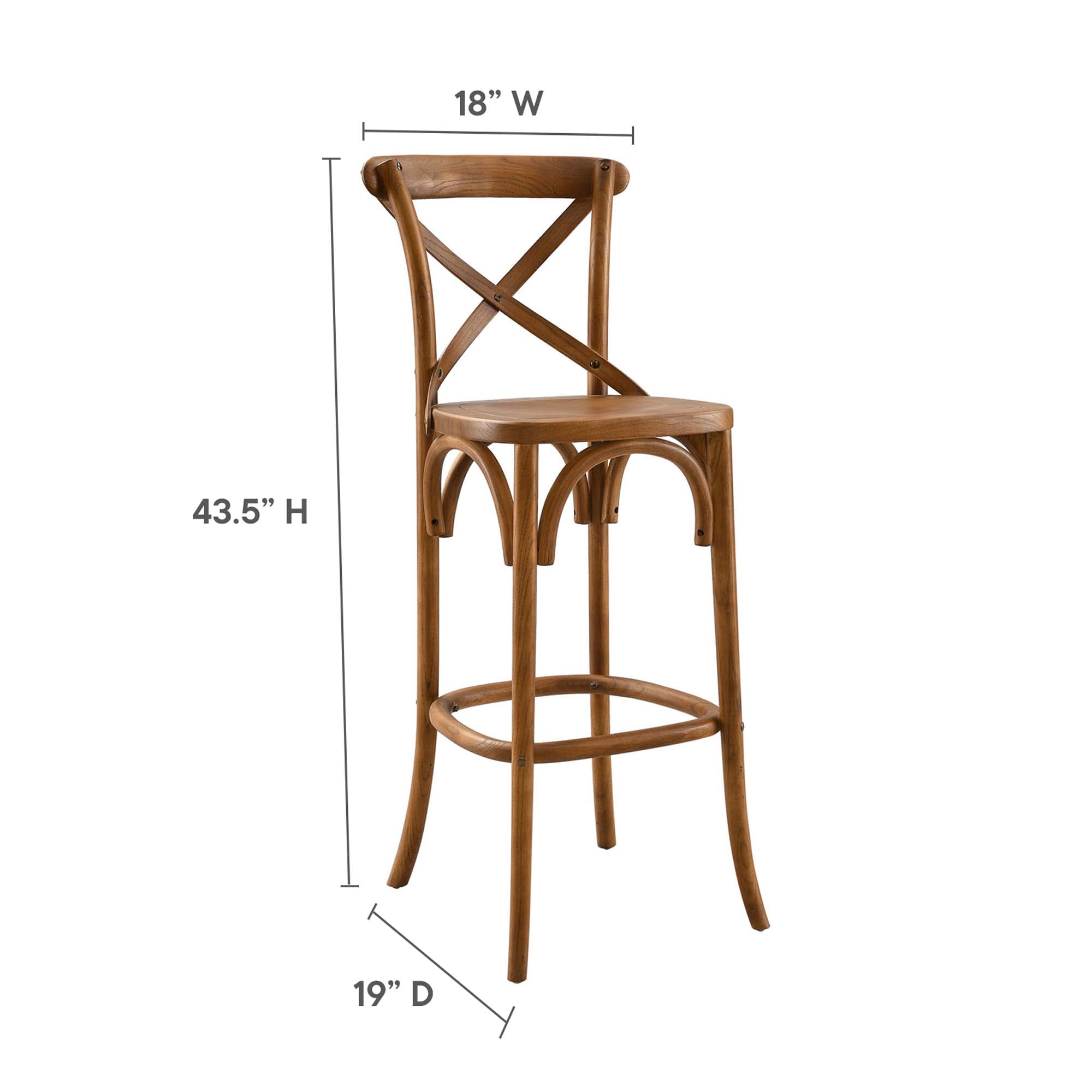 Modway Gear Bar Stool