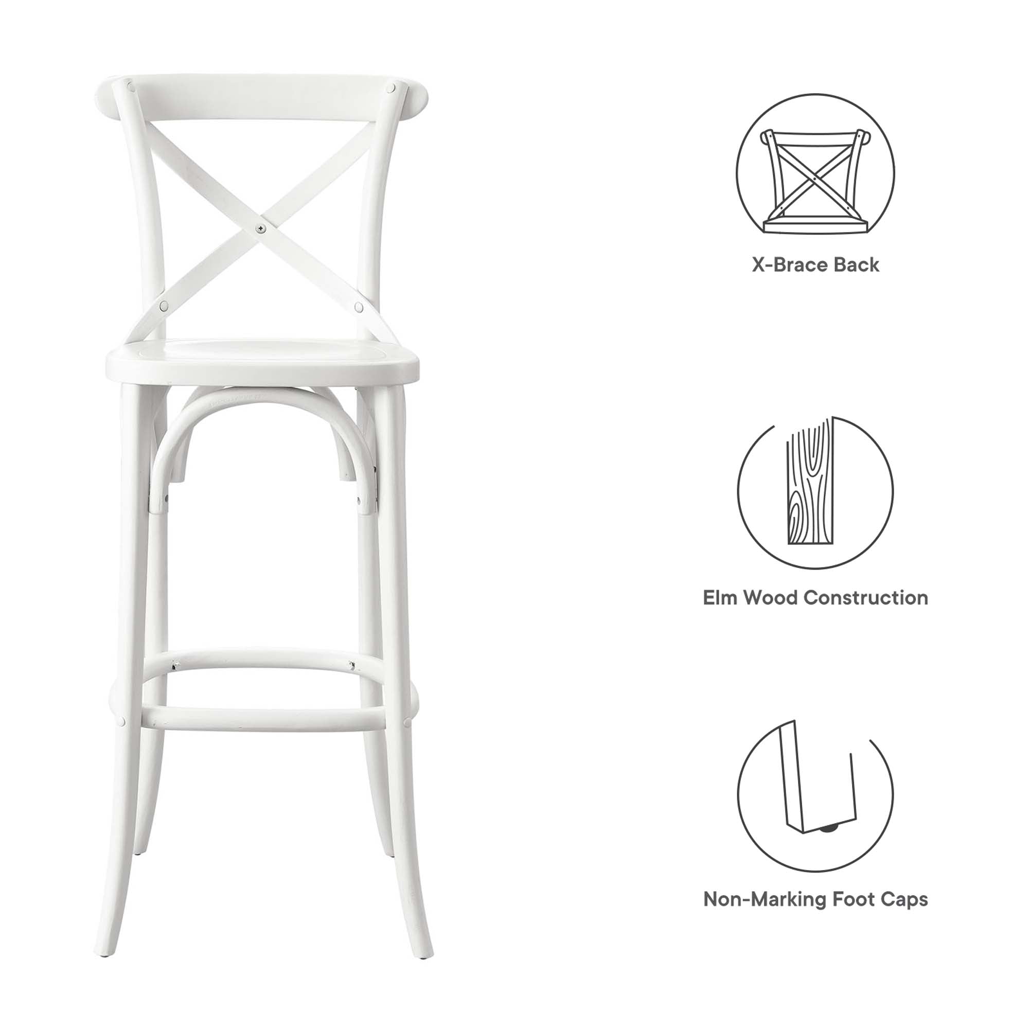 Modway Gear Bar Stool