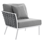 Modway Stance Outdoor Patio Aluminum Left-Facing Armchair