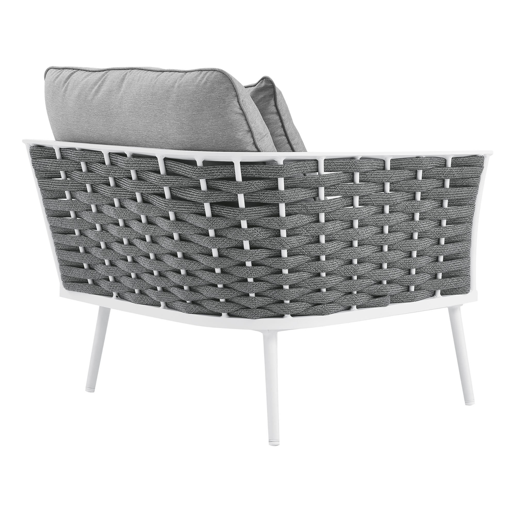 Modway Stance Outdoor Patio Aluminum Left-Facing Armchair