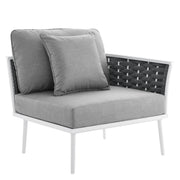 Modway Stance Outdoor Patio Aluminum Right-Facing Armchair