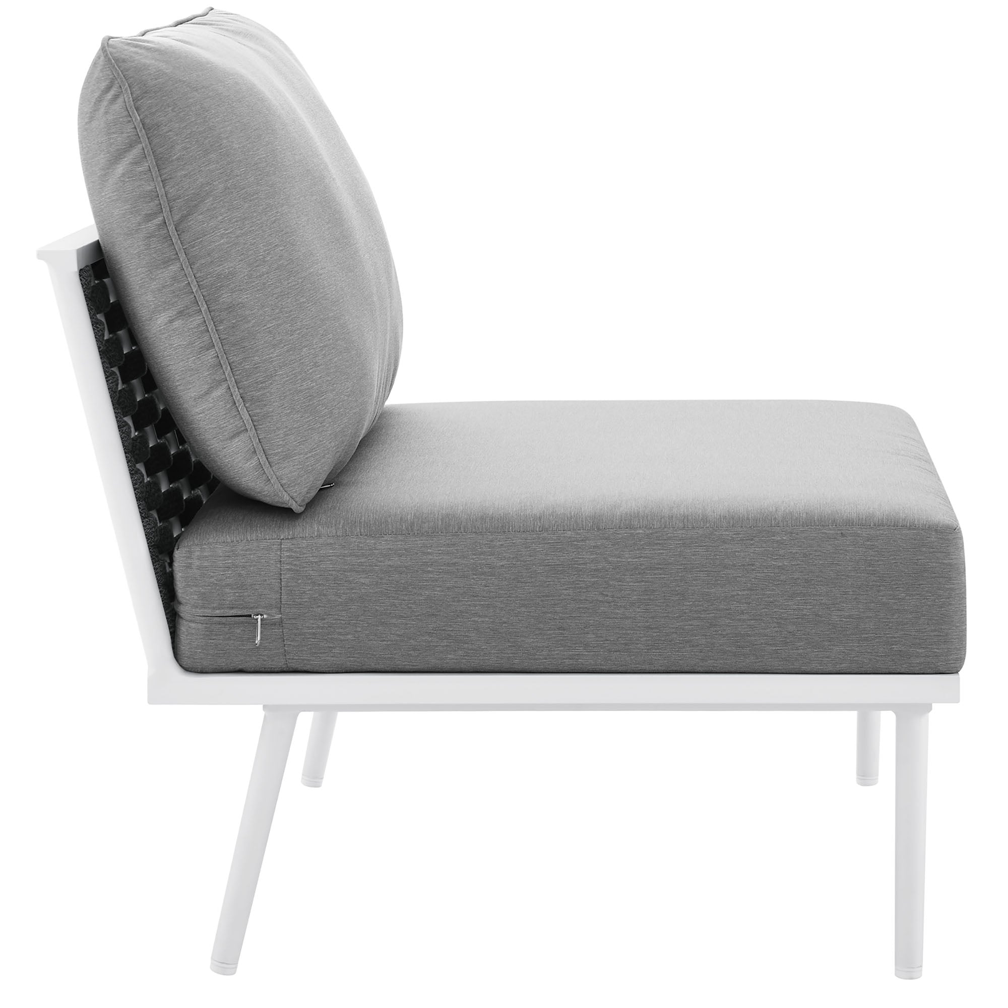Modway Stance Outdoor Patio Aluminum Armless Chair