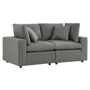 Modway Commix Overstuffed Outdoor Patio Loveseat