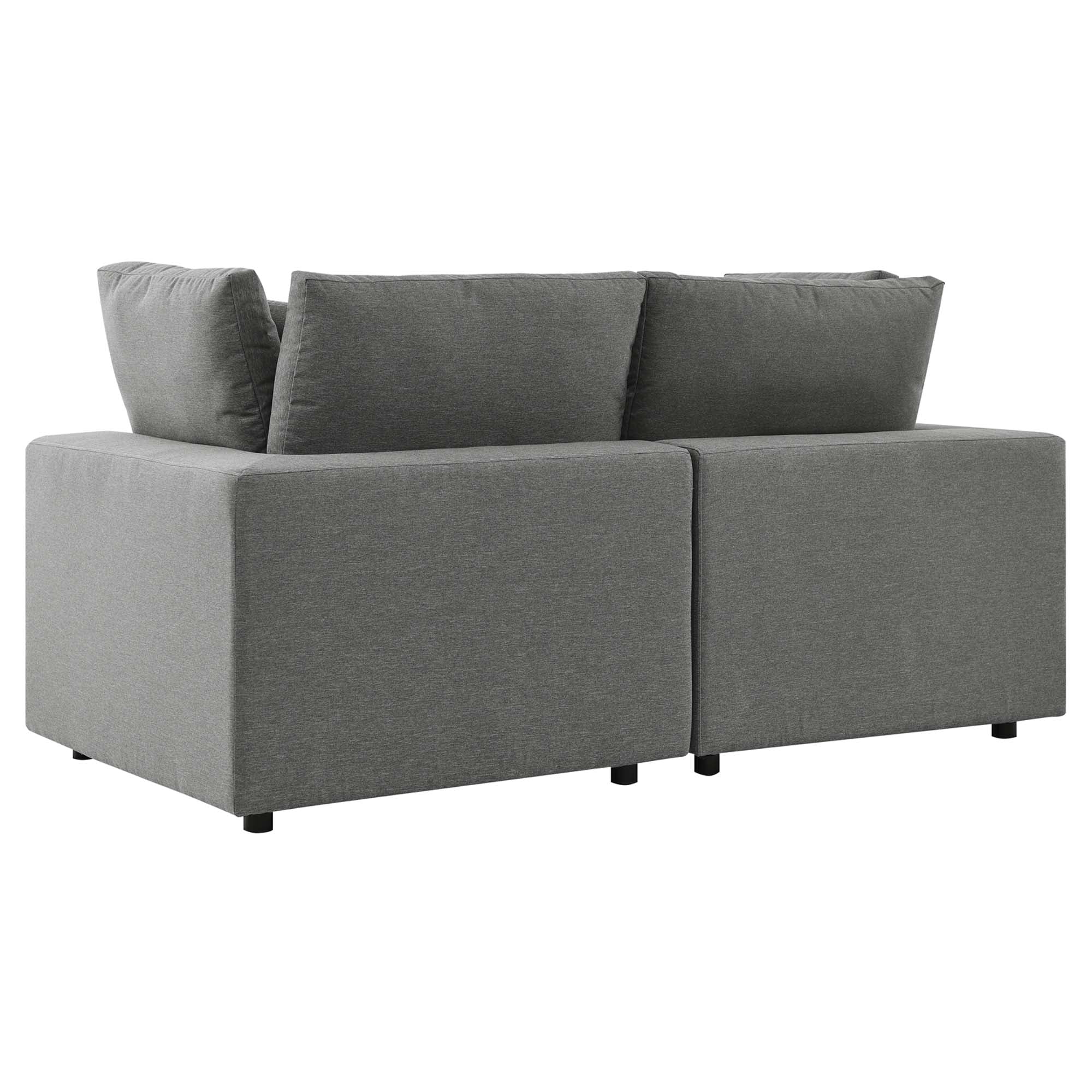 Modway Commix Overstuffed Outdoor Patio Loveseat
