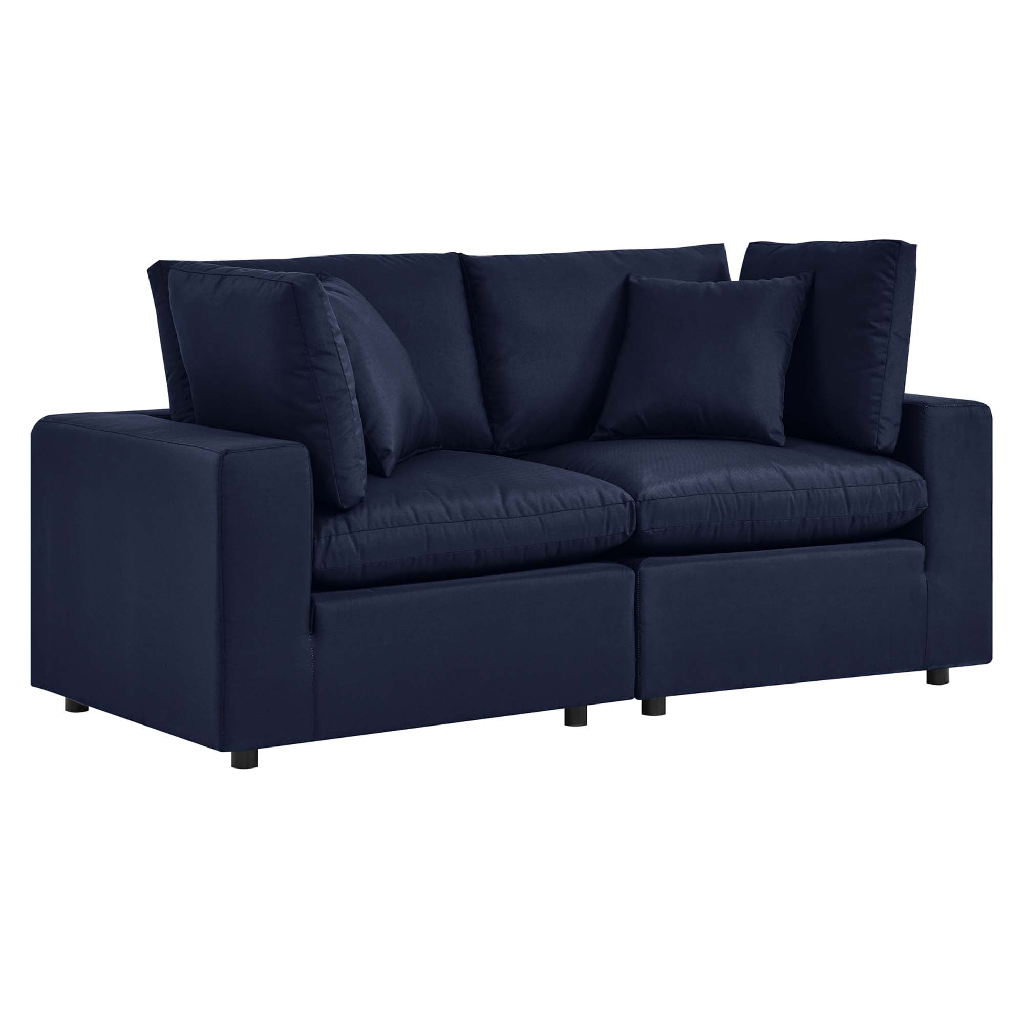 Modway Commix Overstuffed Outdoor Patio Loveseat