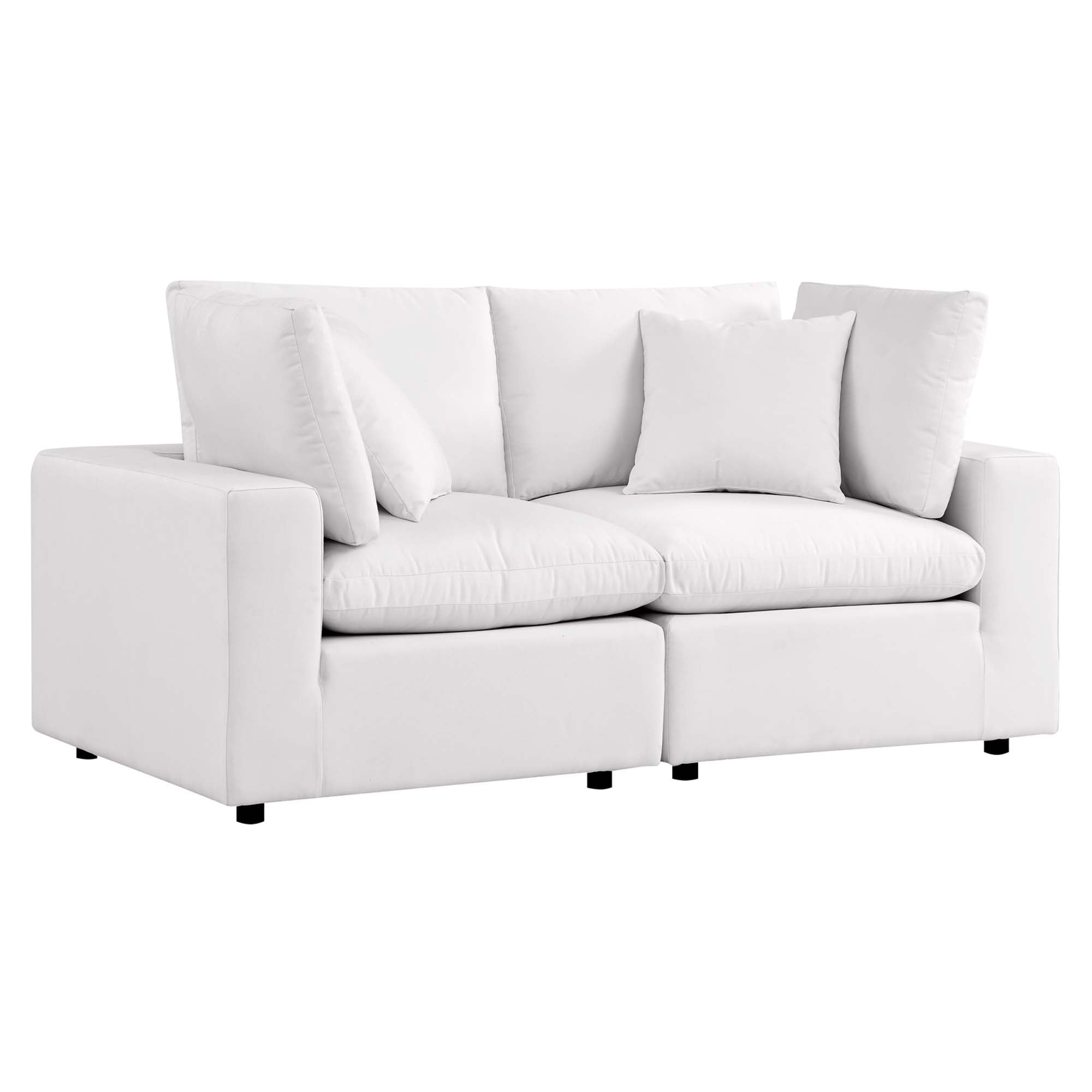 Modway Commix Overstuffed Outdoor Patio Loveseat
