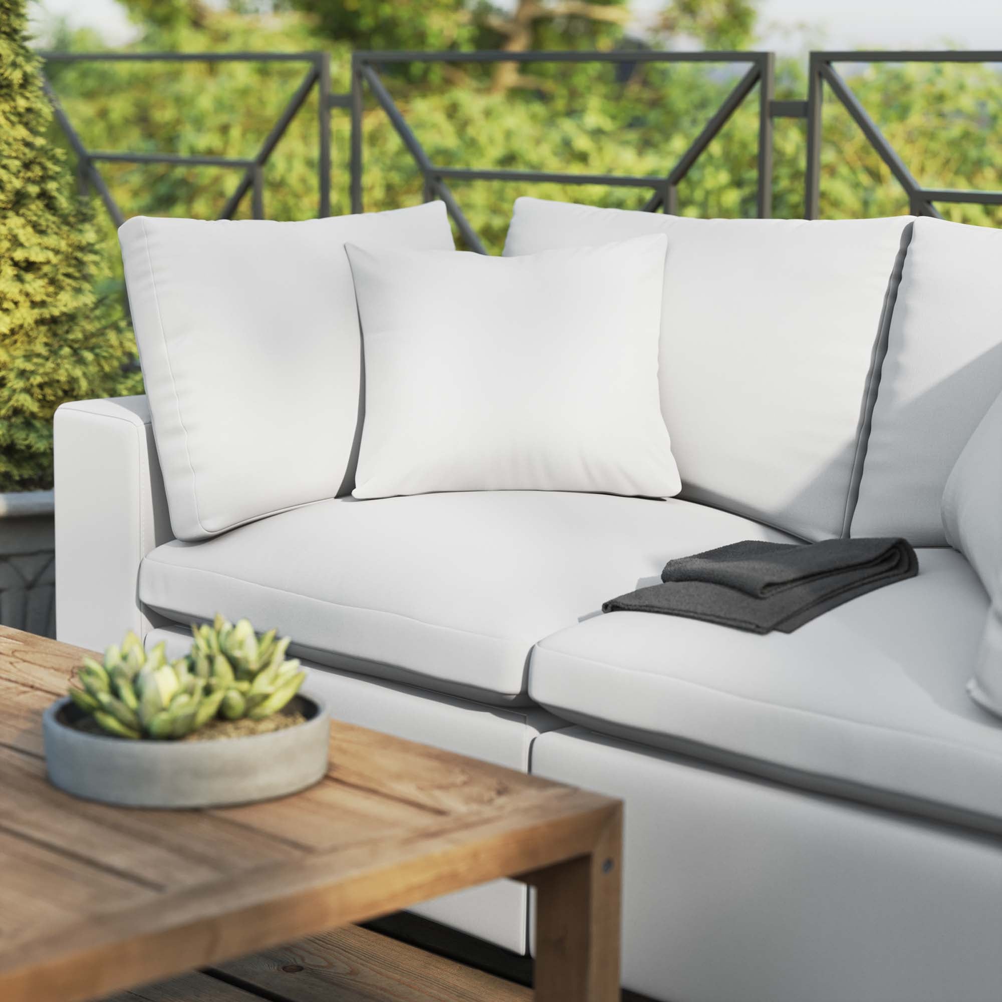Modway Commix Overstuffed Outdoor Patio Loveseat