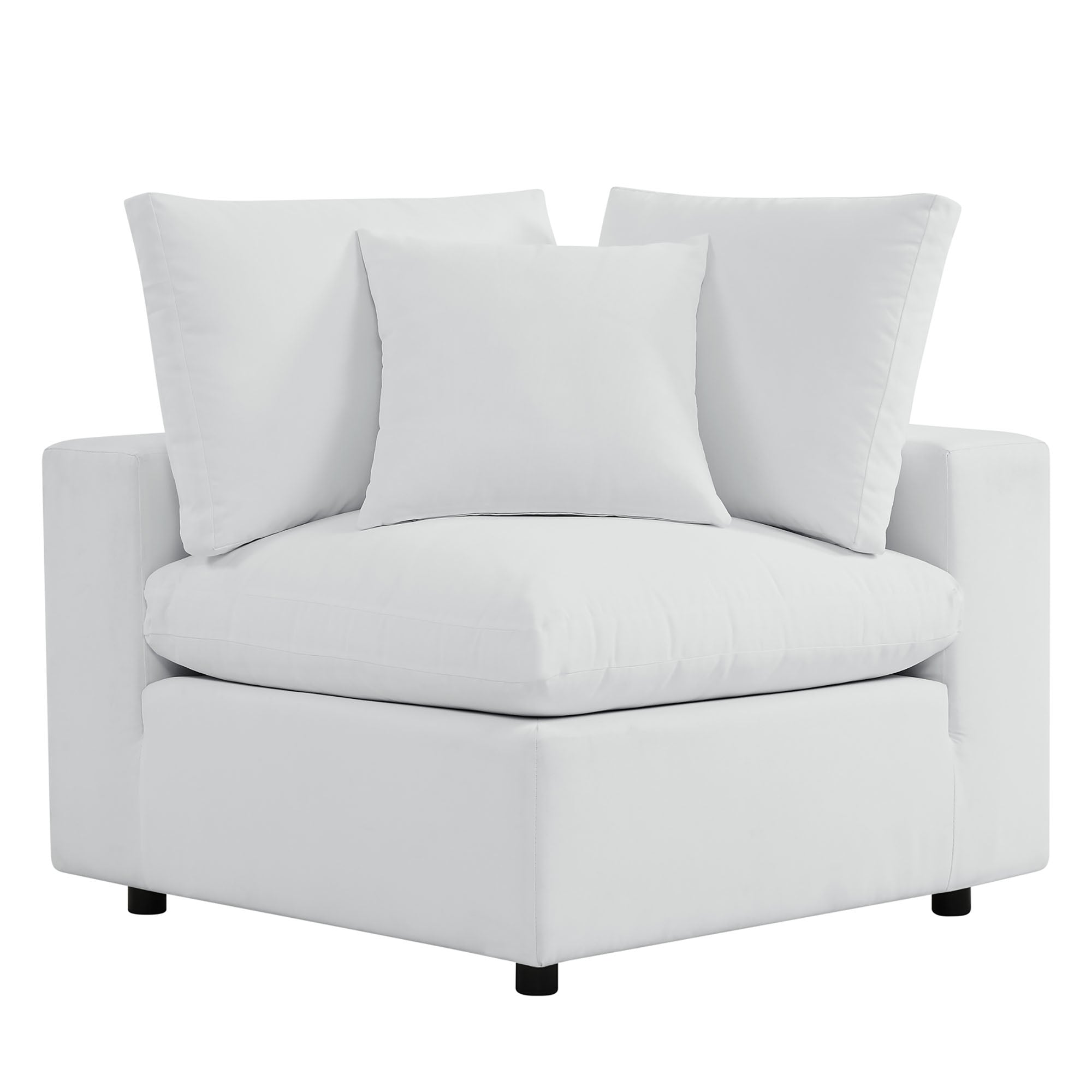Modway Commix 5-Piece Sunbrella® Outdoor Patio Sectional Sofa