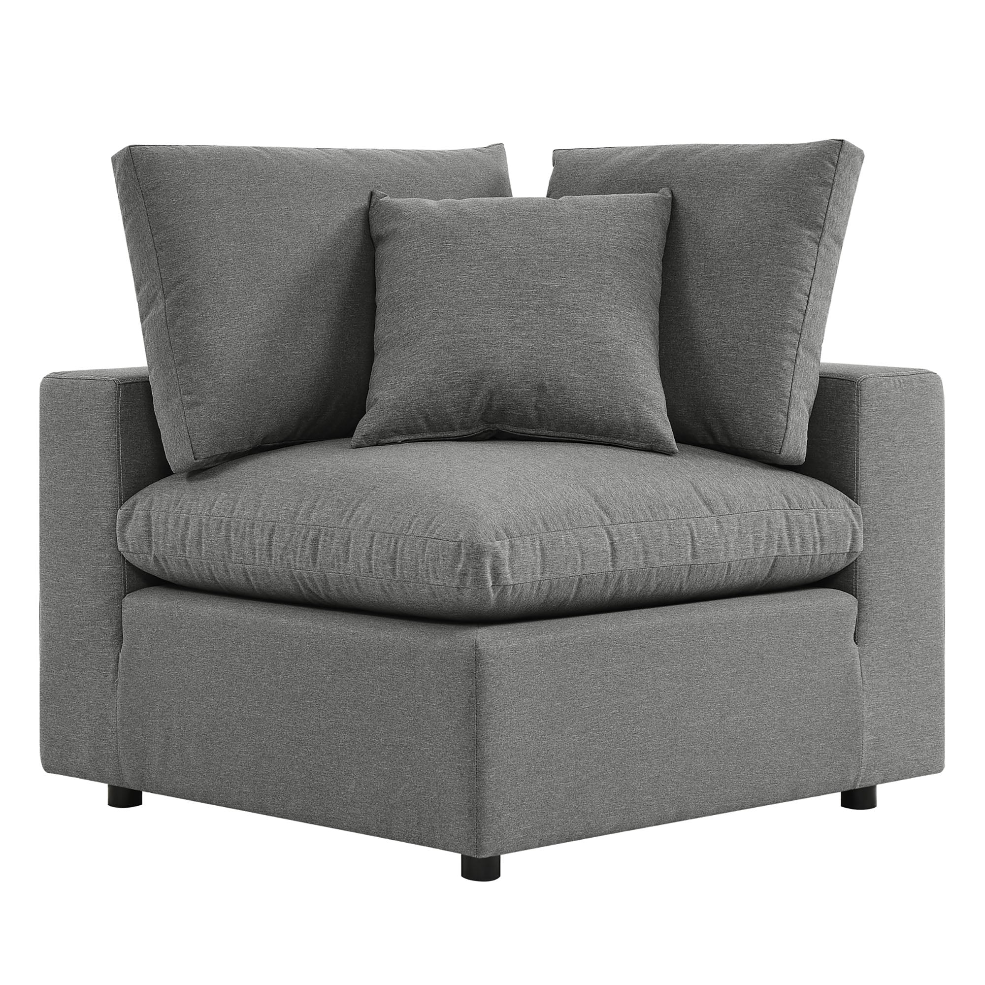Modway Commix 5-Piece Outdoor Patio Sectional Sofa