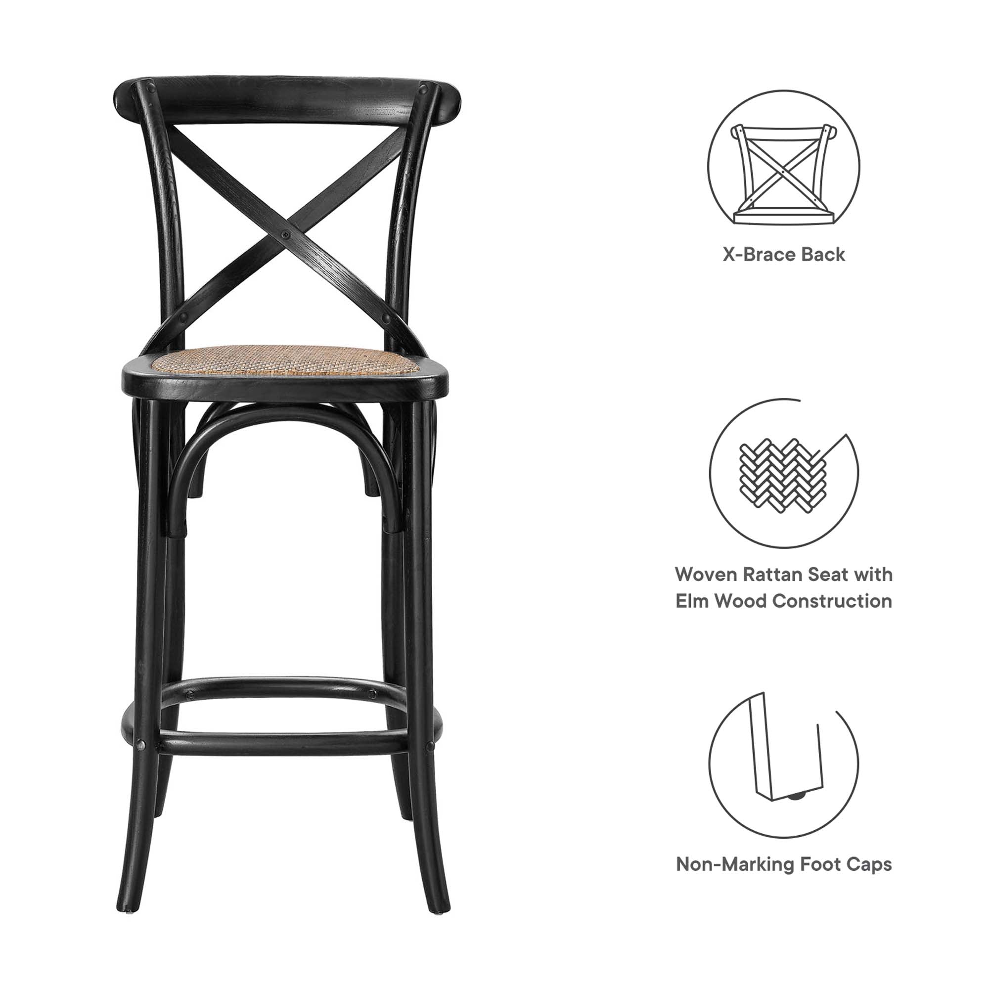 Modway Gear Counter Stool