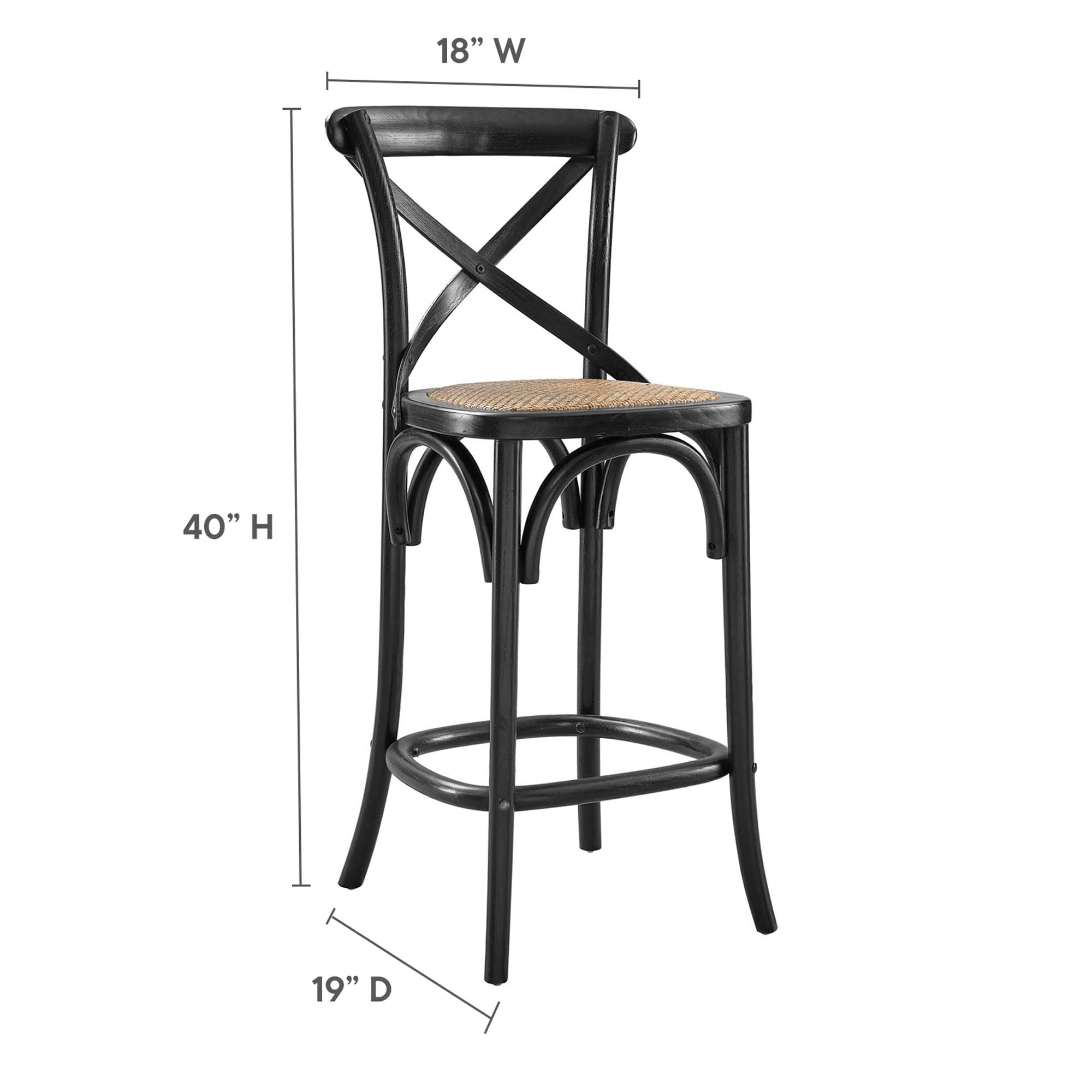 Modway Gear Counter Stool