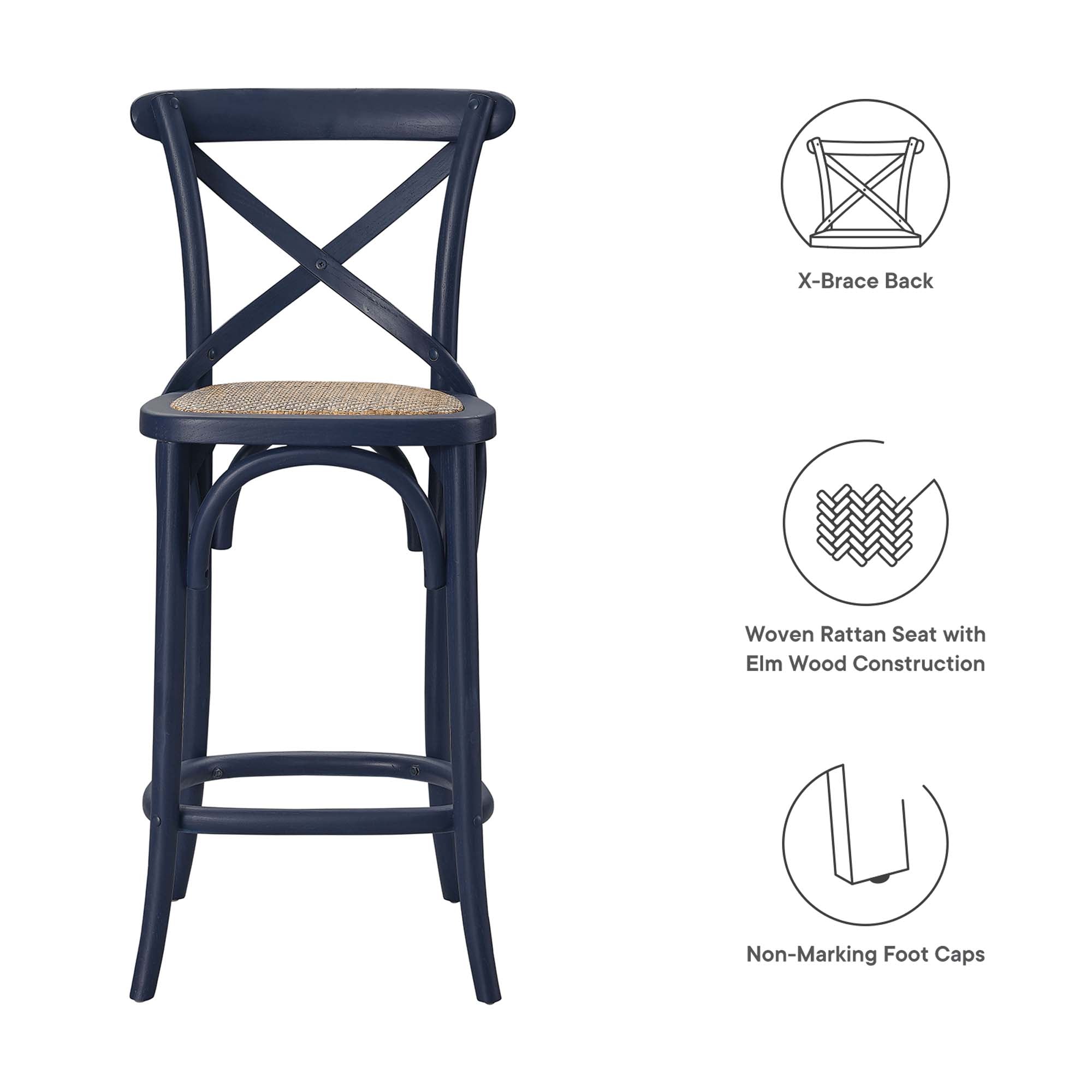 Modway Gear Counter Stool