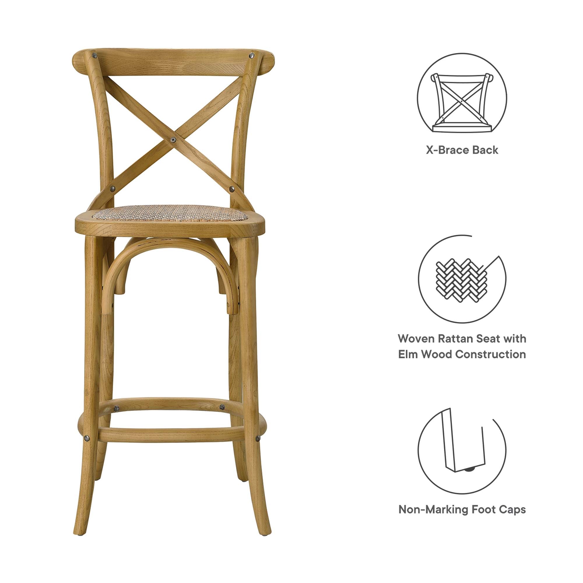 Modway Gear Counter Stool
