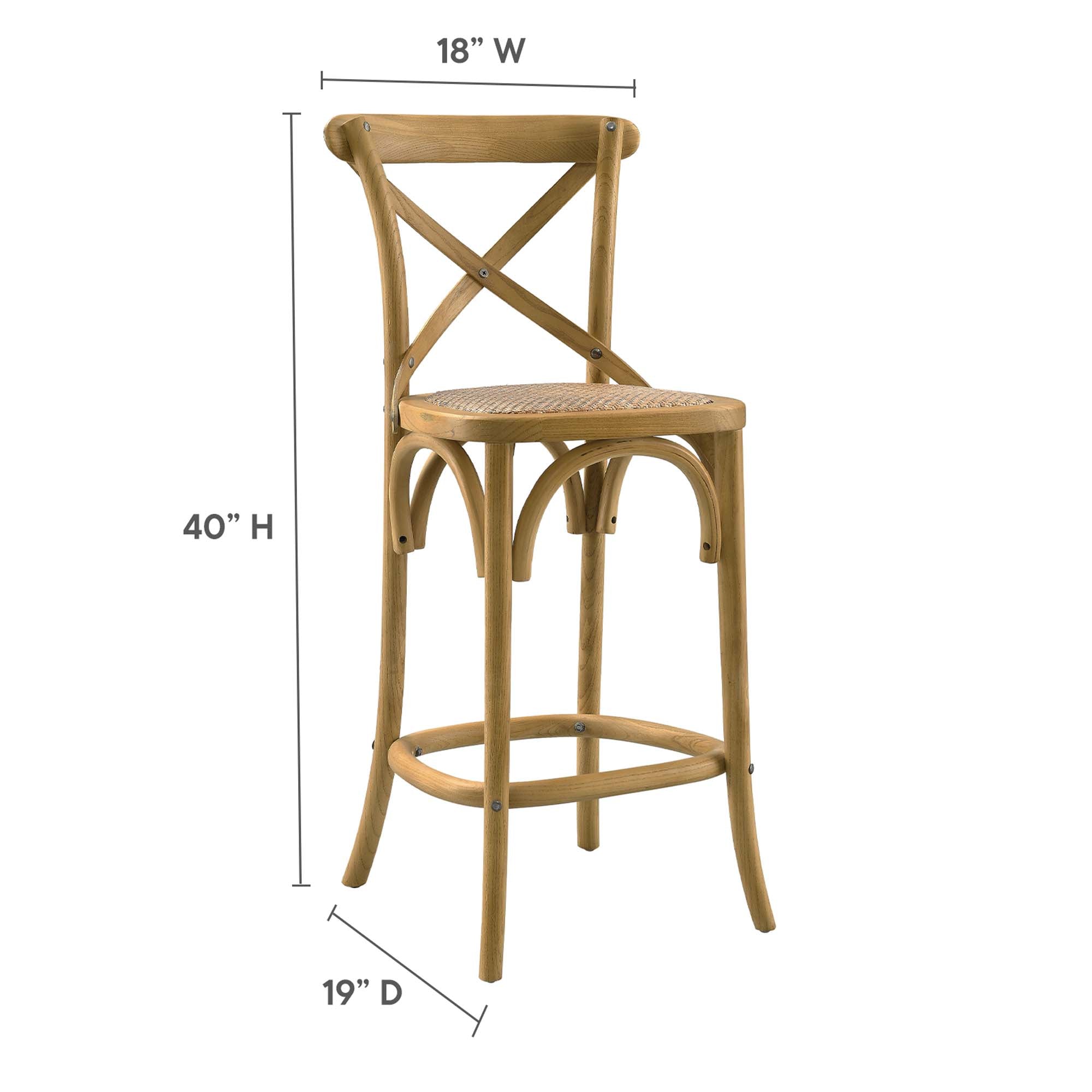 Modway Gear Counter Stool