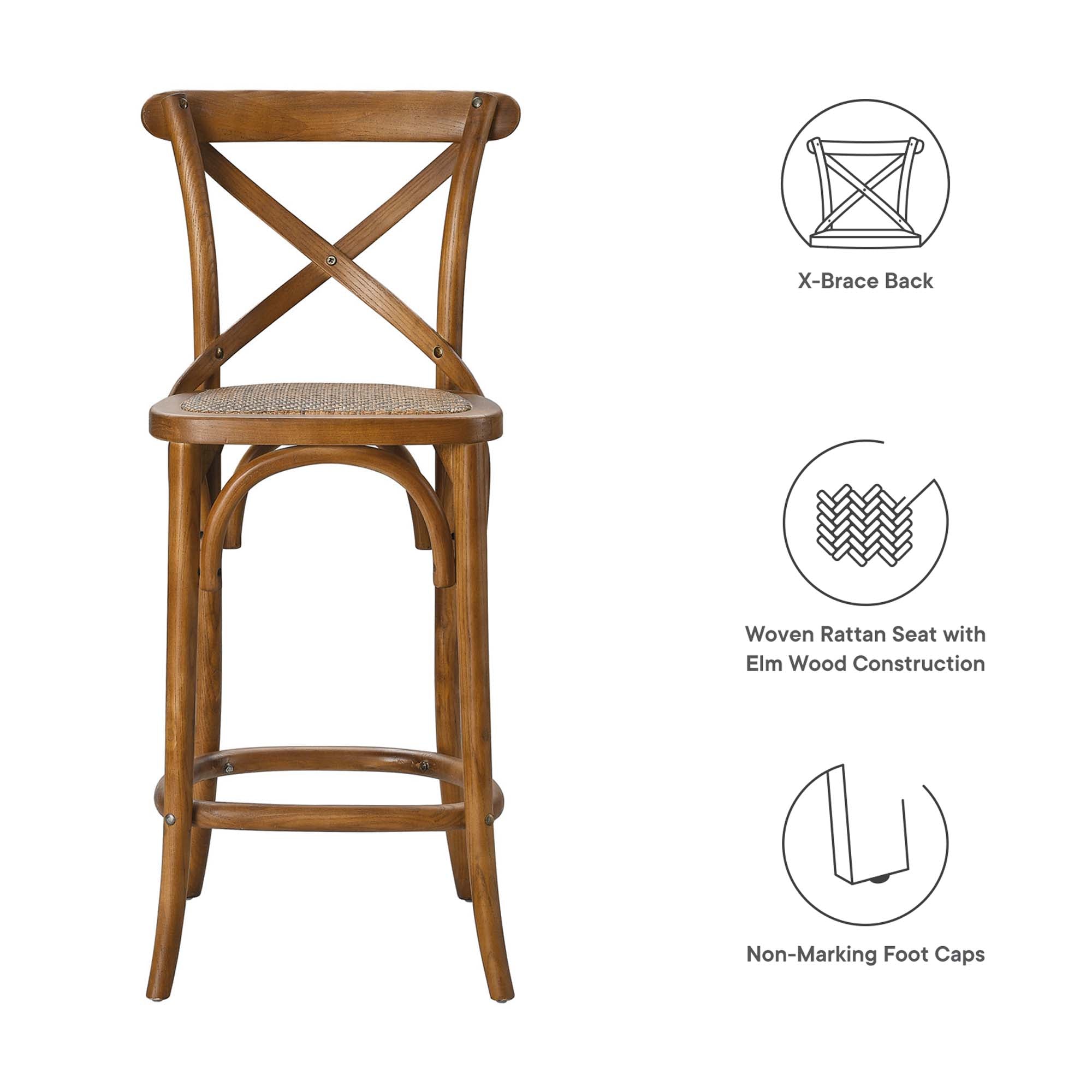 Modway Gear Counter Stool