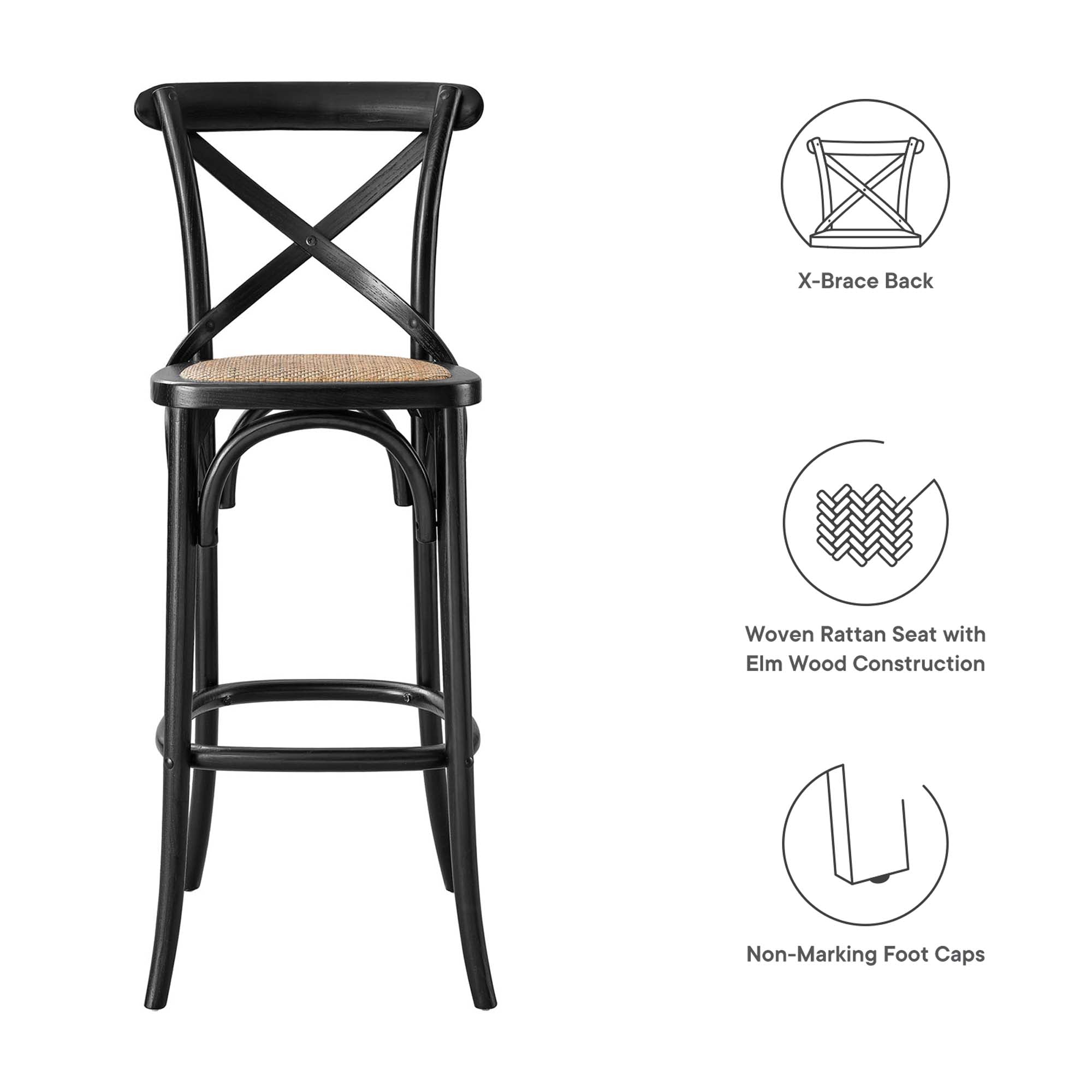 Modway Gear Bar Stool