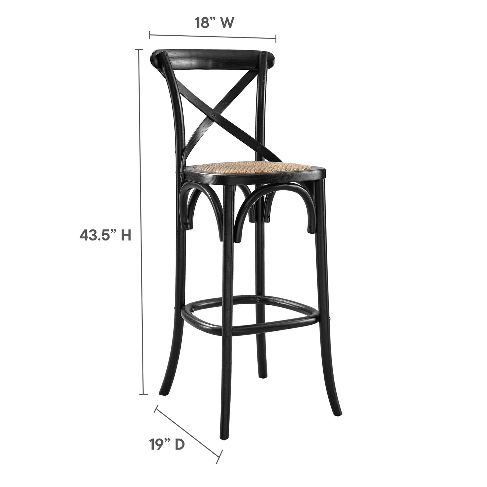 Modway Gear Bar Stool