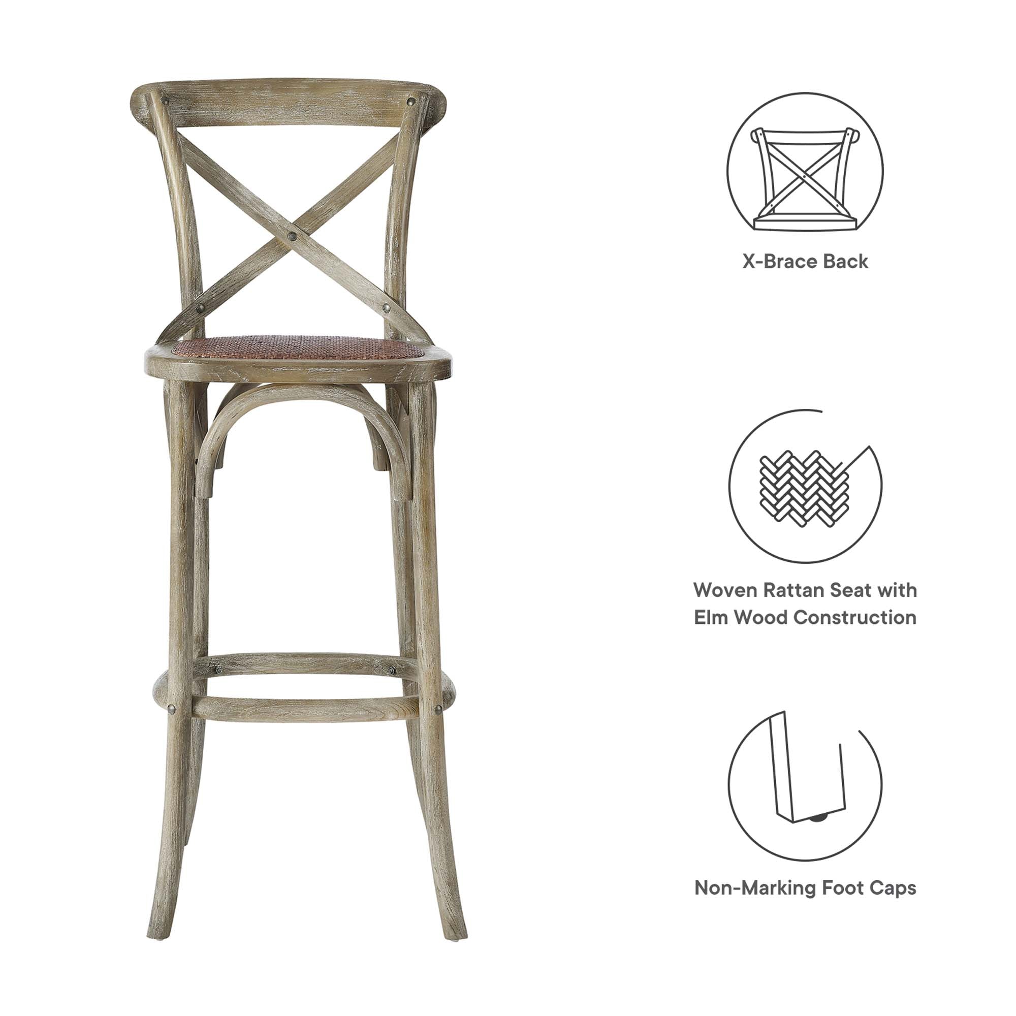 Modway Gear Bar Stool