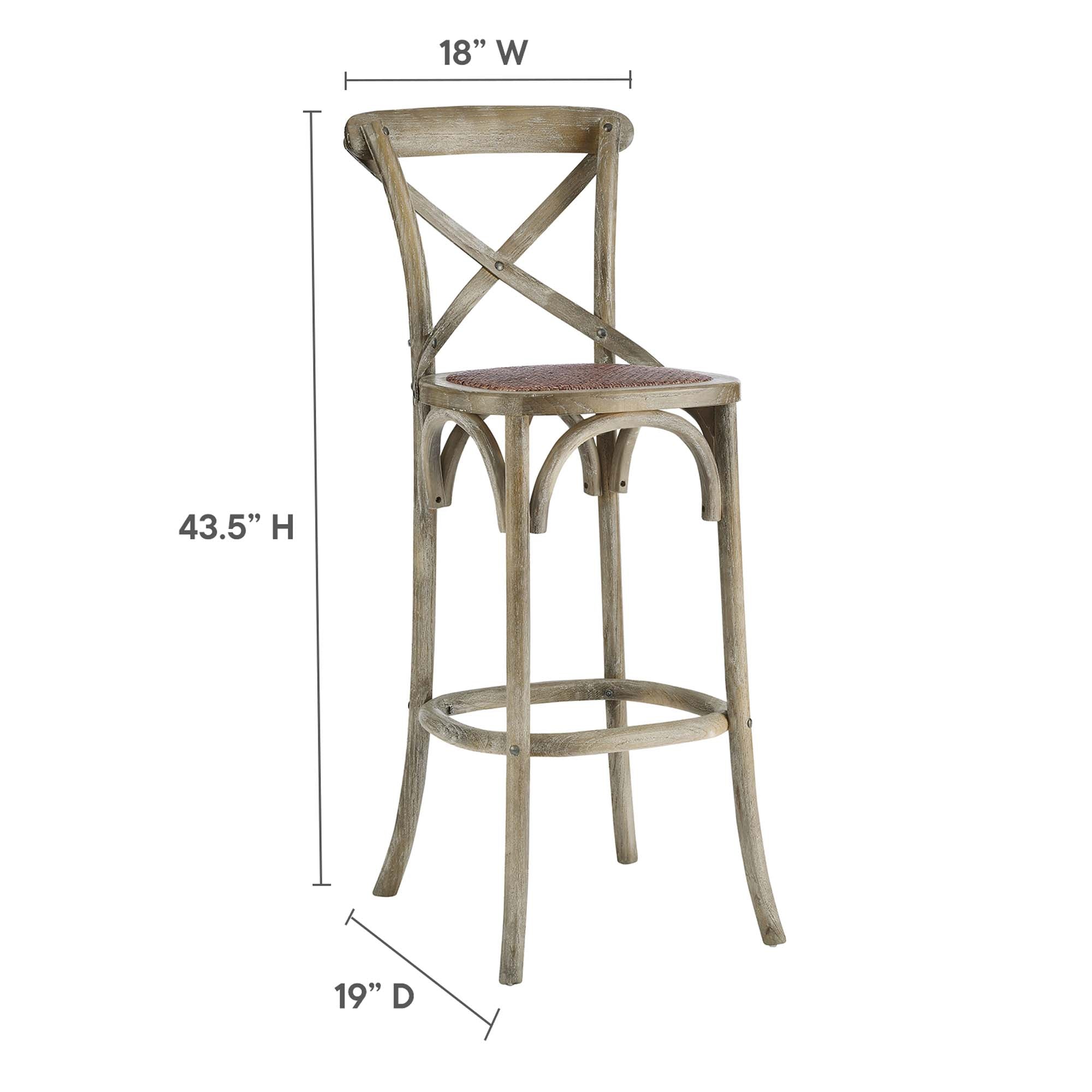 Modway Gear Bar Stool