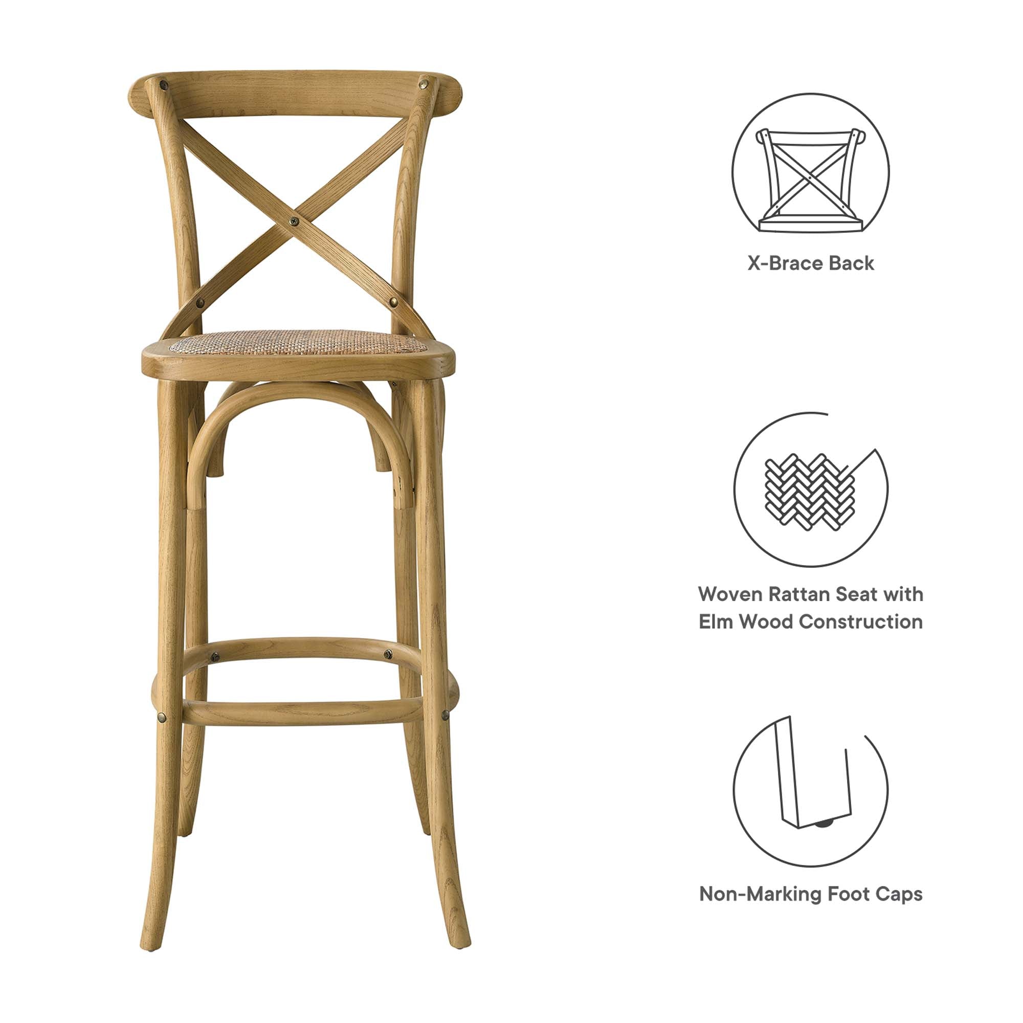 Modway Gear Bar Stool