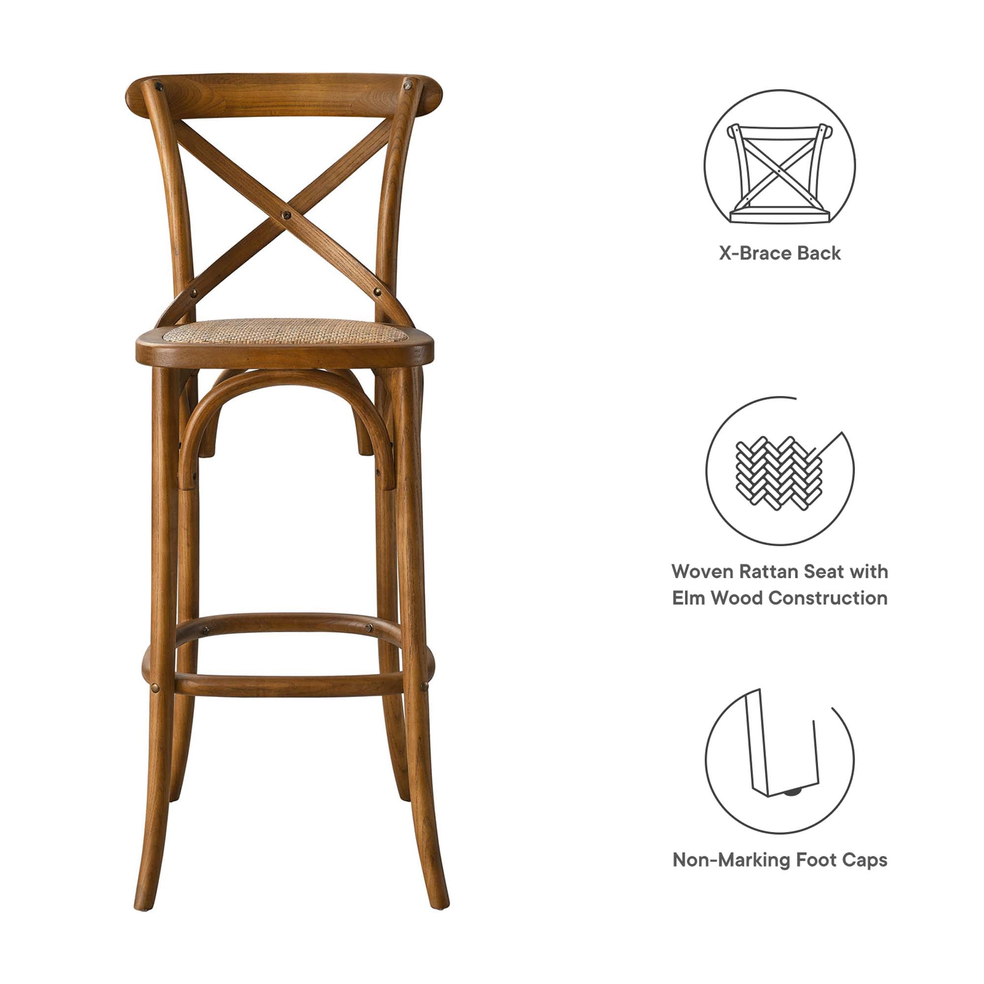 Modway Gear Bar Stool