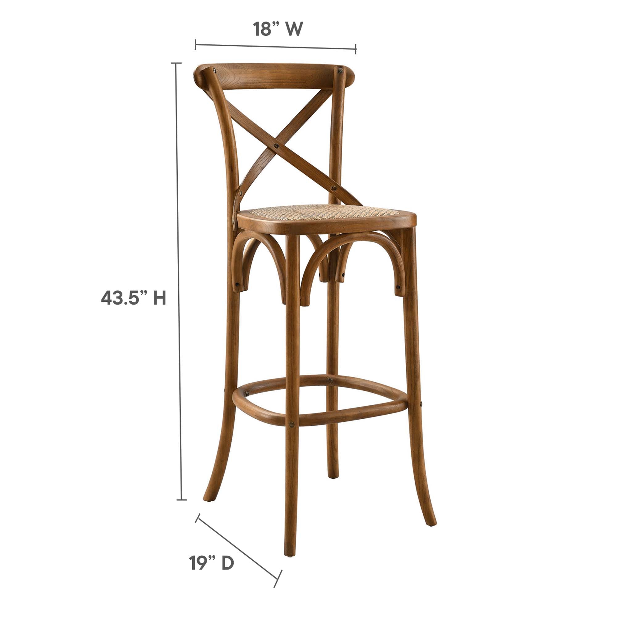 Modway Gear Bar Stool
