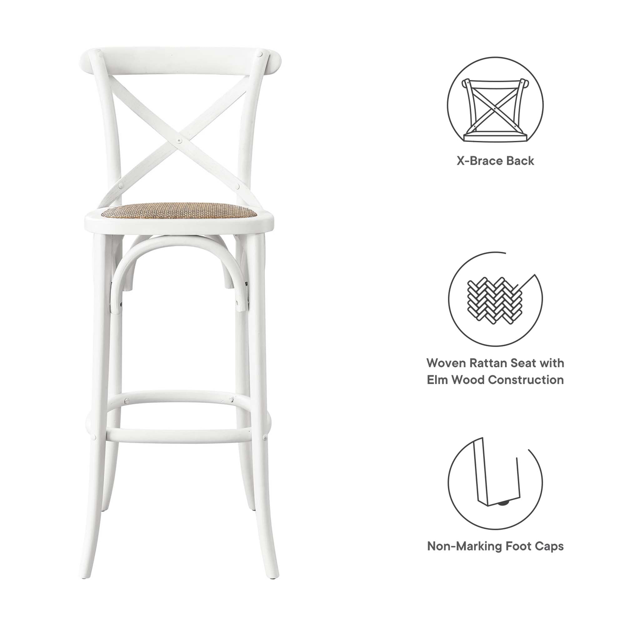 Modway Gear Bar Stool