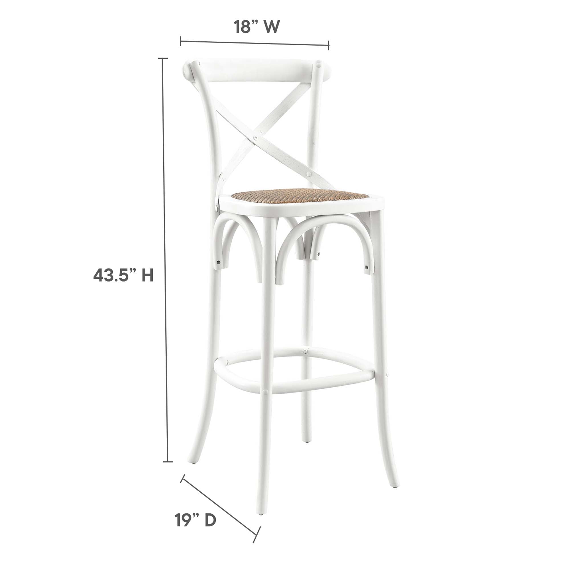 Modway Gear Bar Stool