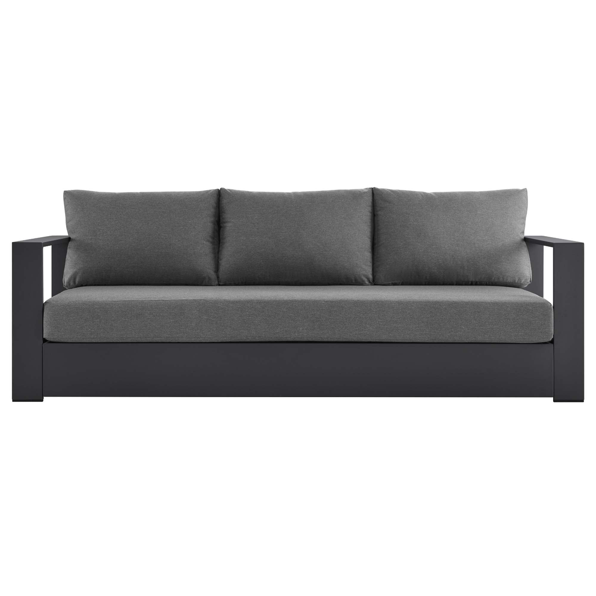 Modway Tahoe Outdoor Patio Powder-Coated Aluminum Sofa