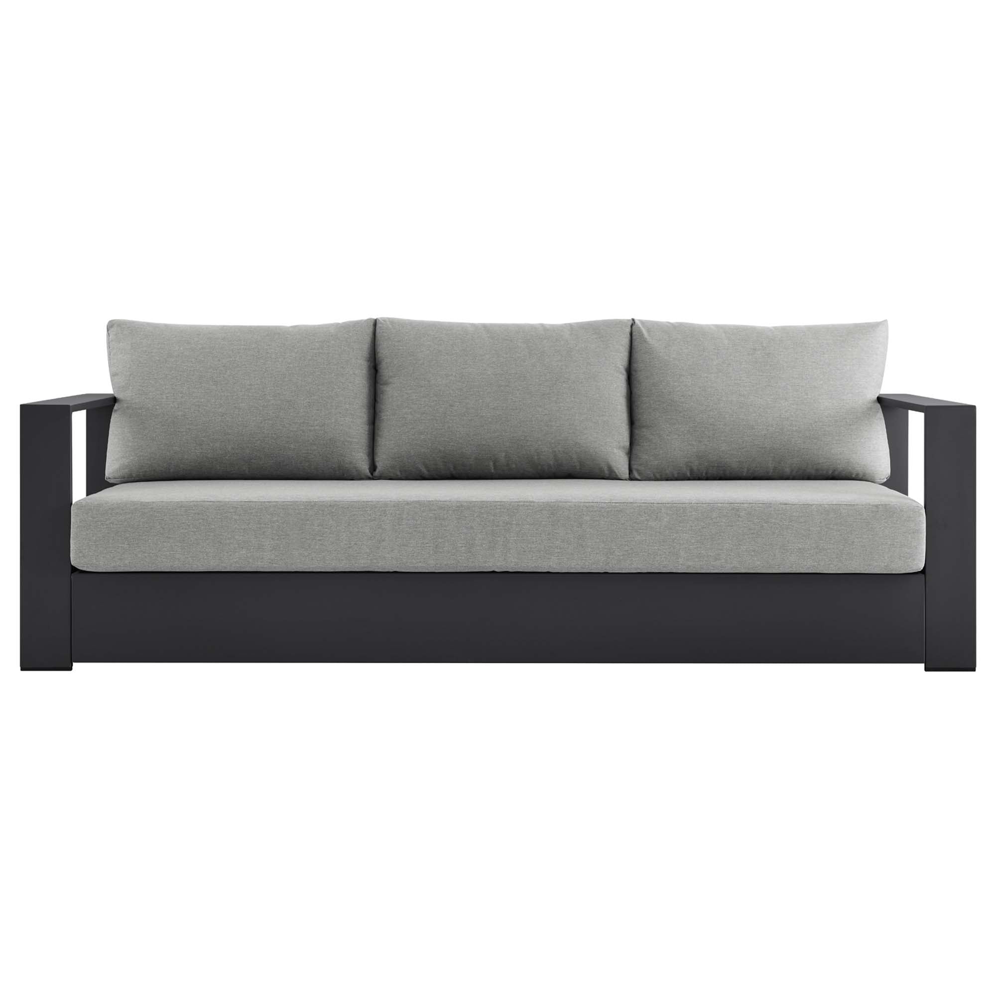 Modway Tahoe Outdoor Patio Powder-Coated Aluminum Sofa