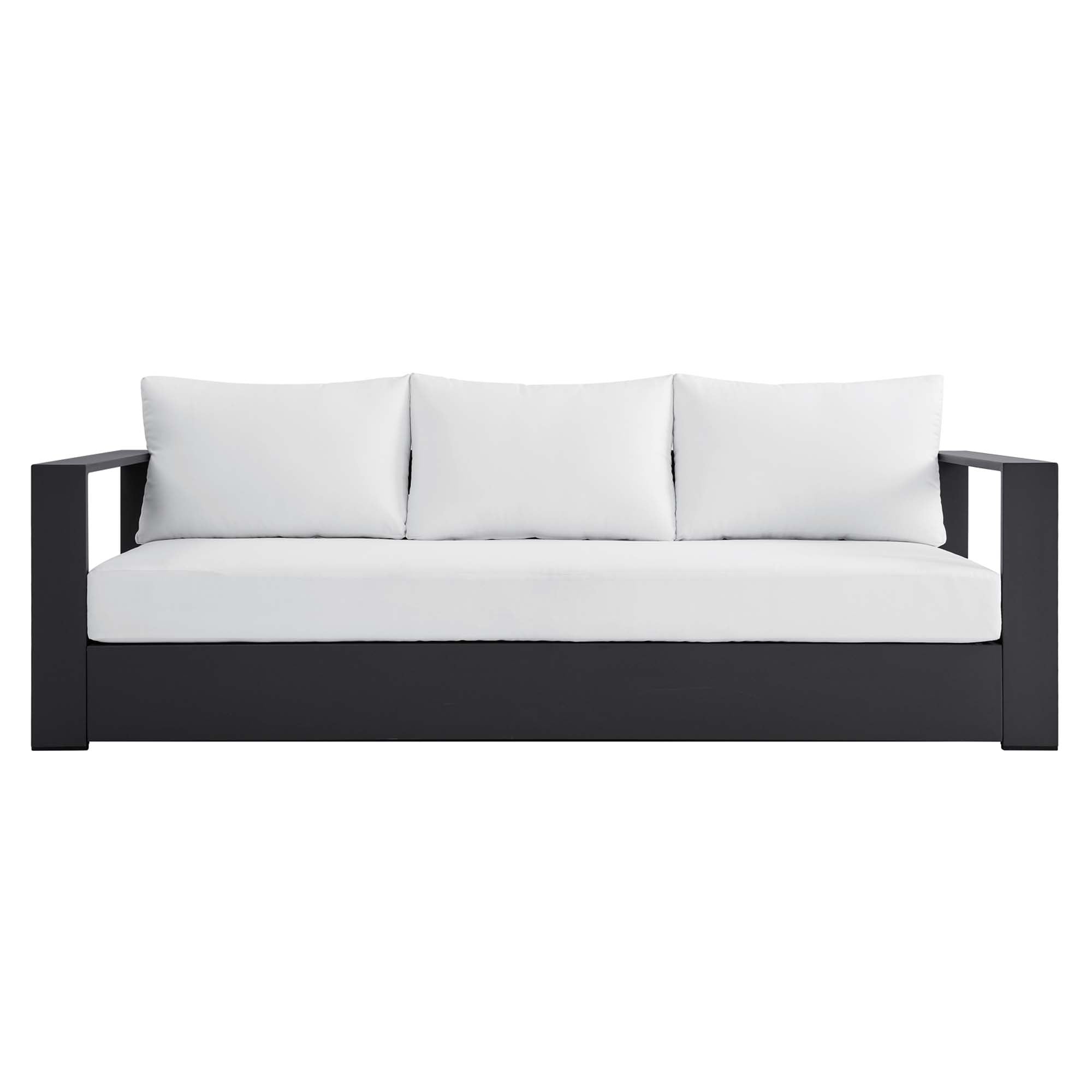 Modway Tahoe Outdoor Patio Powder-Coated Aluminum Sofa