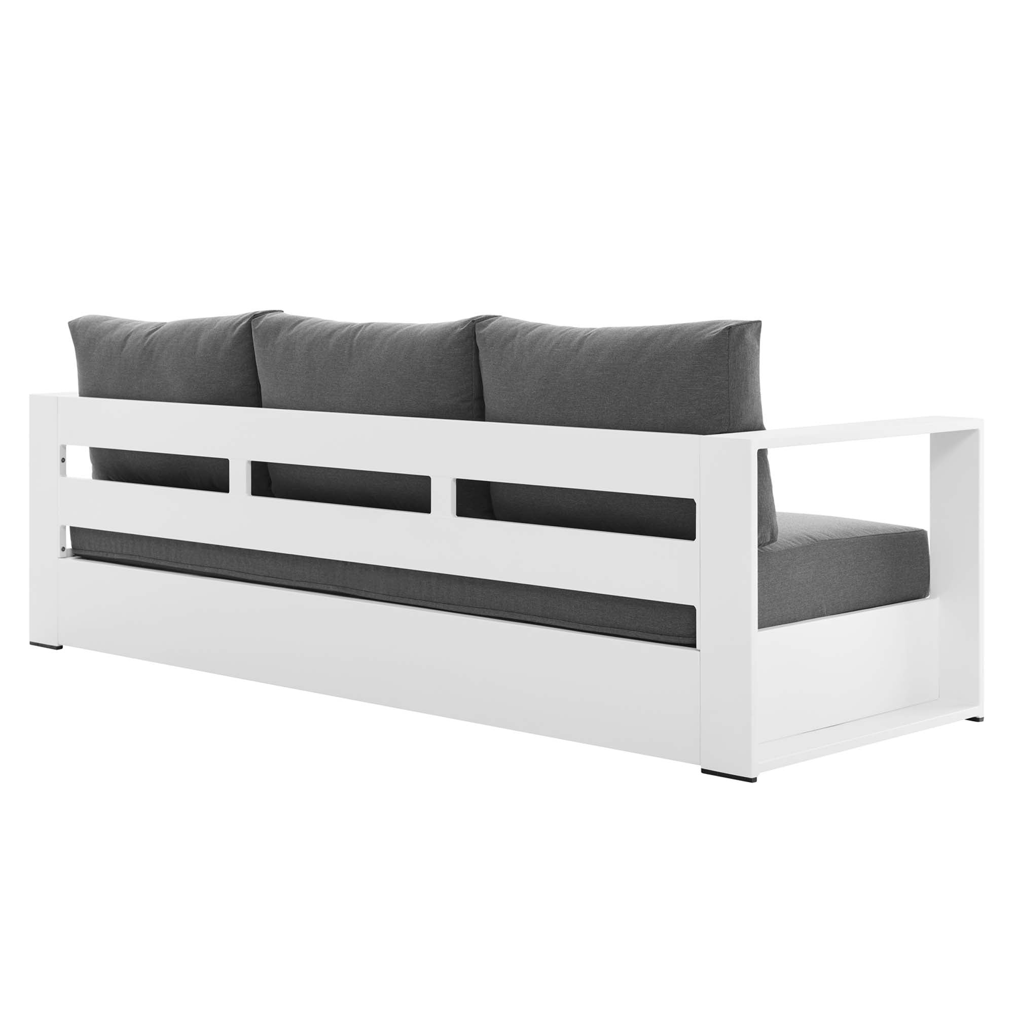Modway Tahoe Outdoor Patio Powder-Coated Aluminum Sofa