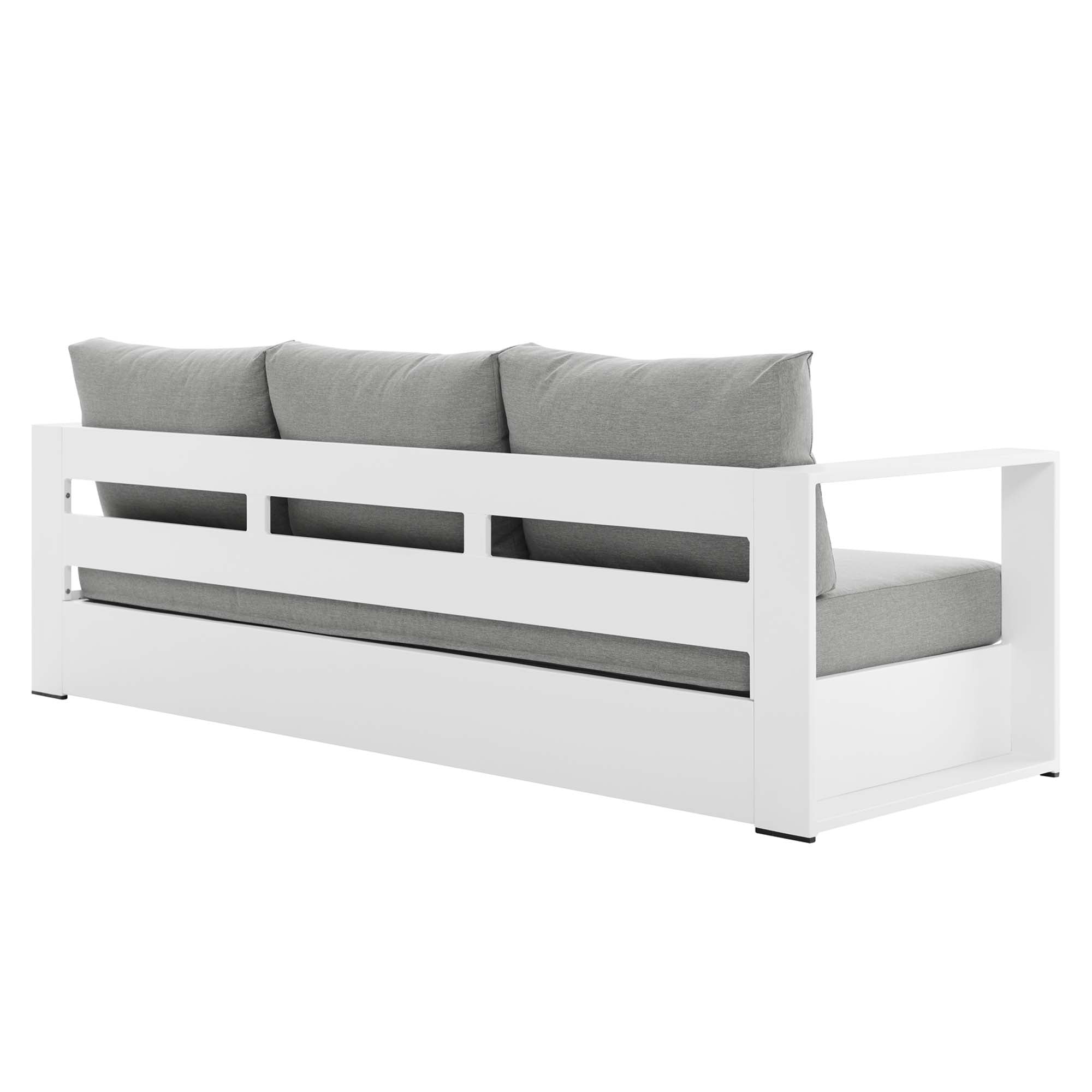 Modway Tahoe Outdoor Patio Powder-Coated Aluminum Sofa