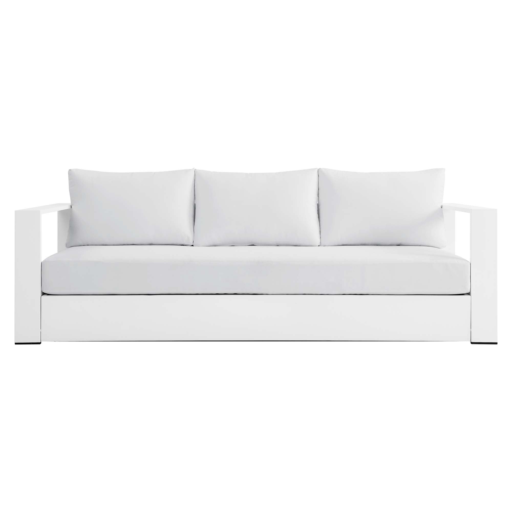 Modway Tahoe Outdoor Patio Powder-Coated Aluminum Sofa