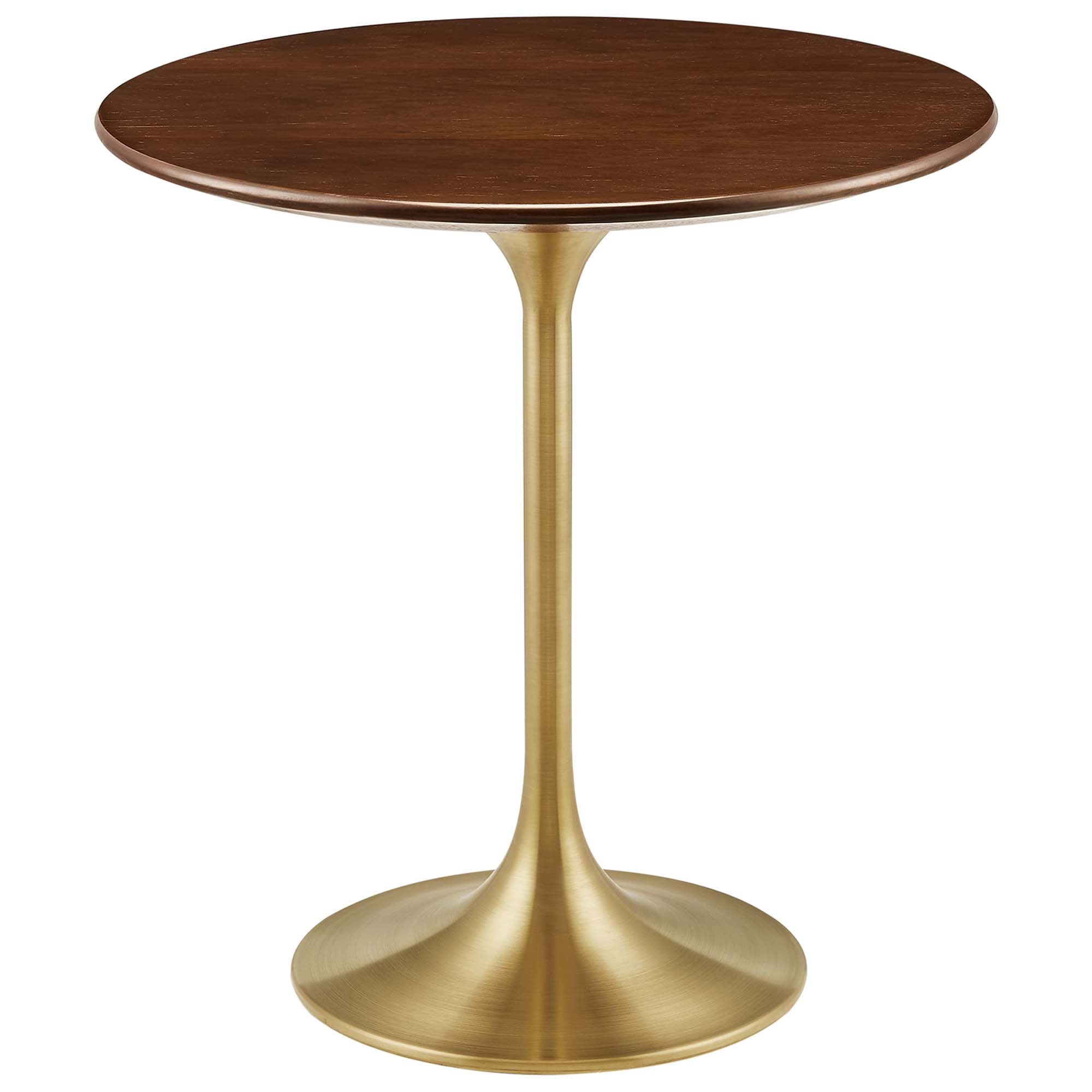 Modway Lippa 20" Round Wood Side Table