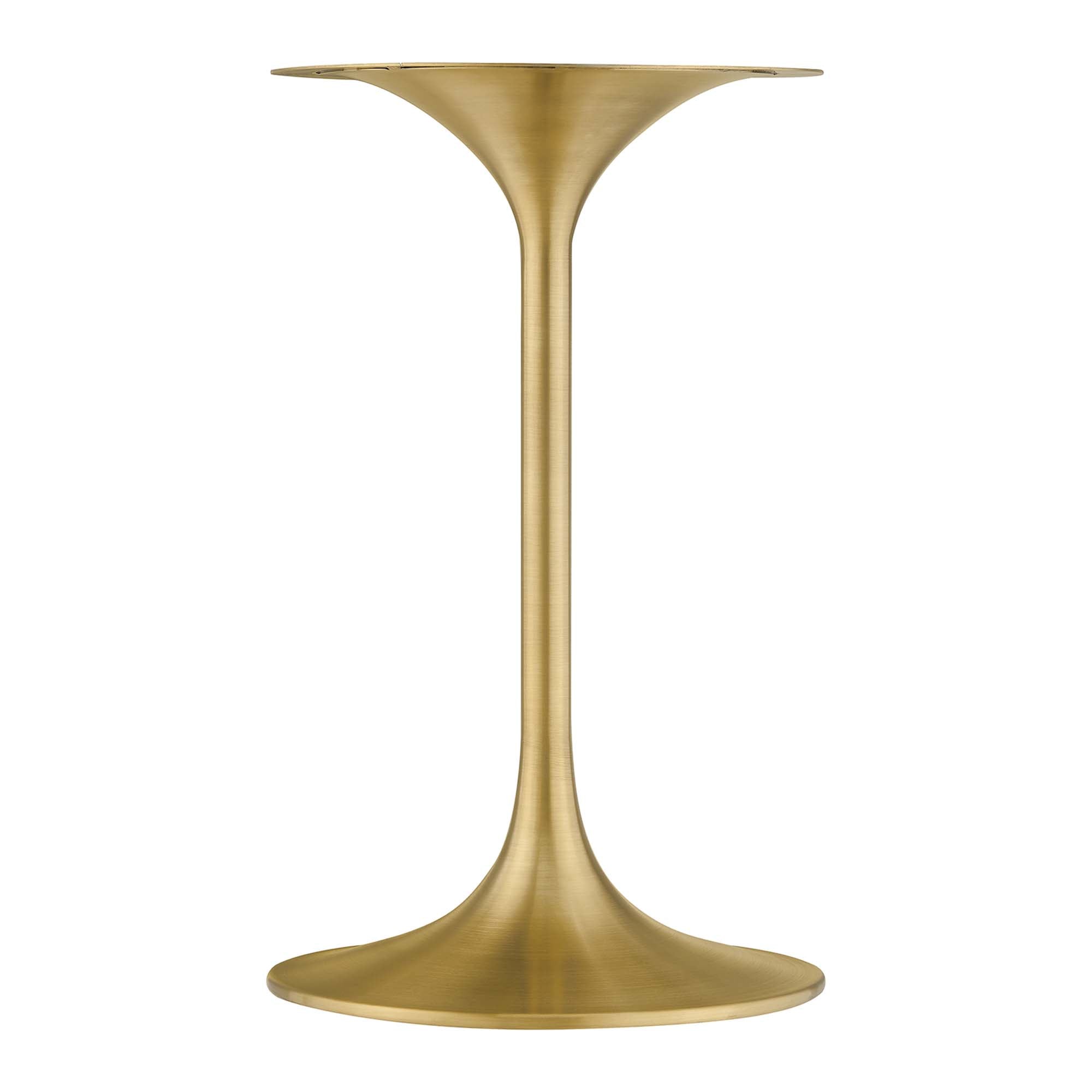 Modway Lippa 20" Round Faux Marble Side Table
