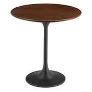 Modway Lippa 20" Round Wood Side Table