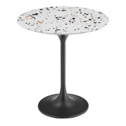 Modway Lippa 20" Round Terrazzo Side Table