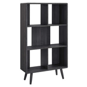 Modway Transmit 5 Shelf Wood Grain Bookcase